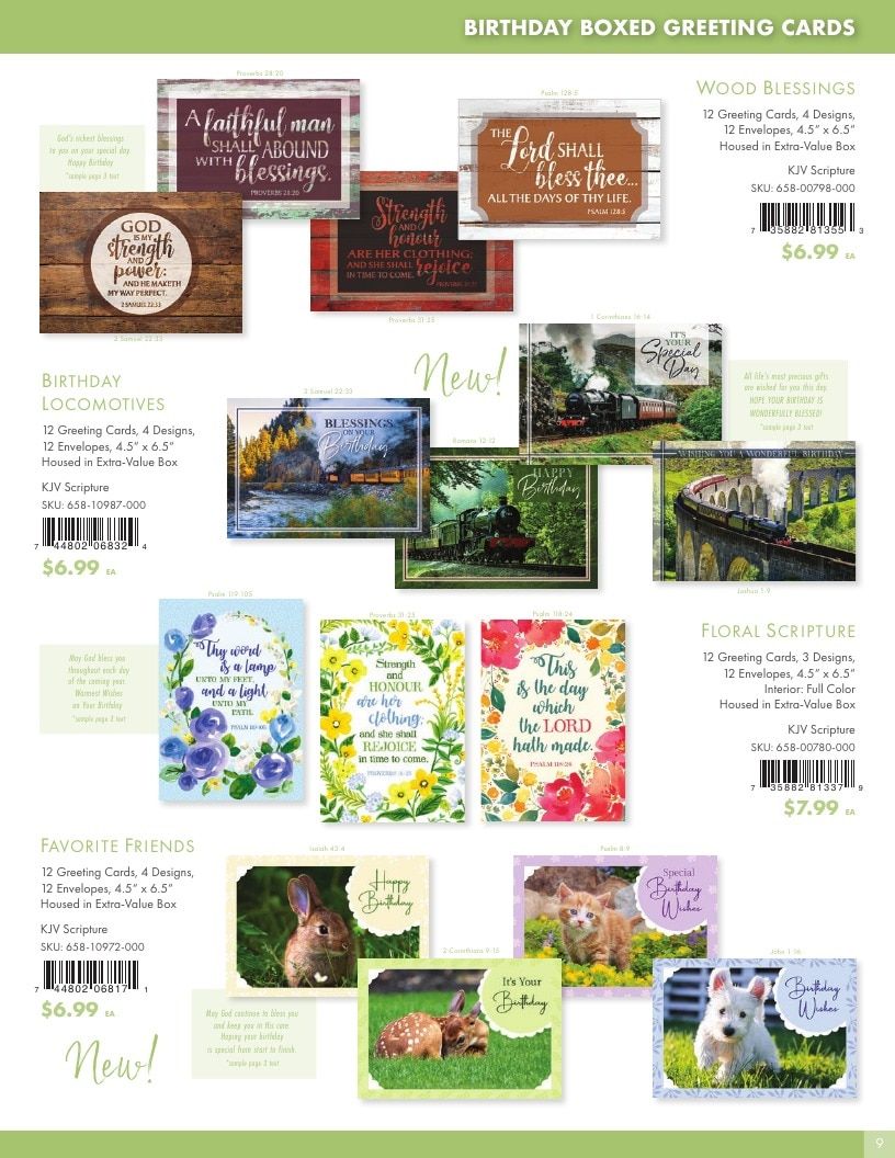 Faithfully Yours Boxed Cards Catalog Weekly Ad January 1 - December 31, 2026