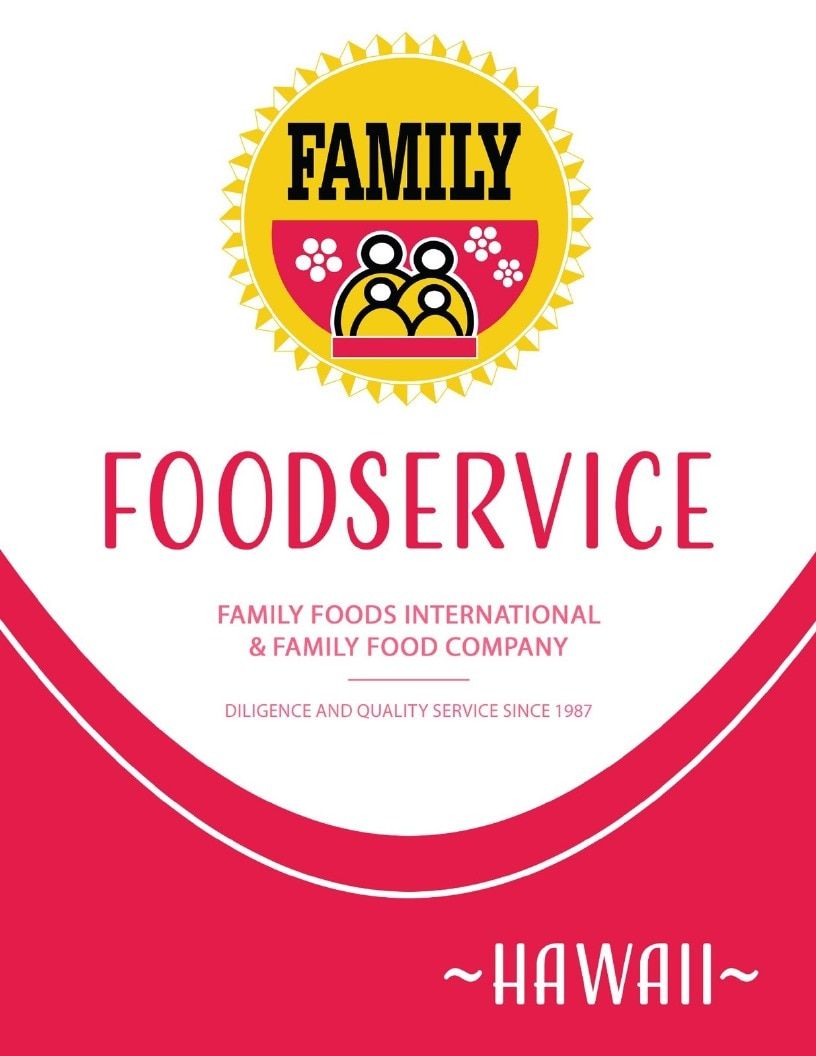 Family Foods International Hawaii Food Service Catalog Weekly Ad January 1 - December 31, 2026