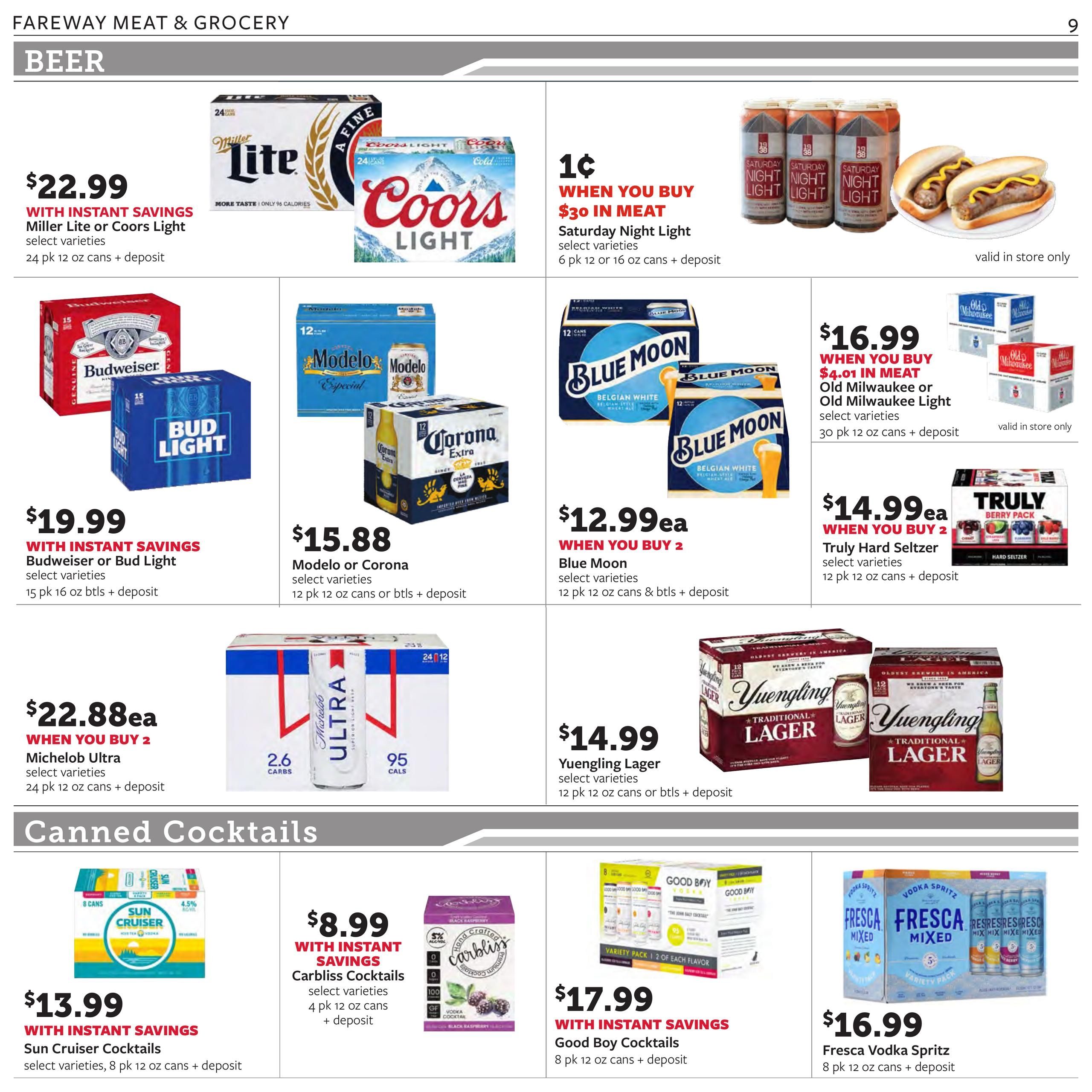 Fareway (Bellevue Area, IA) Weekly Ad August 31 - September 5, 2026