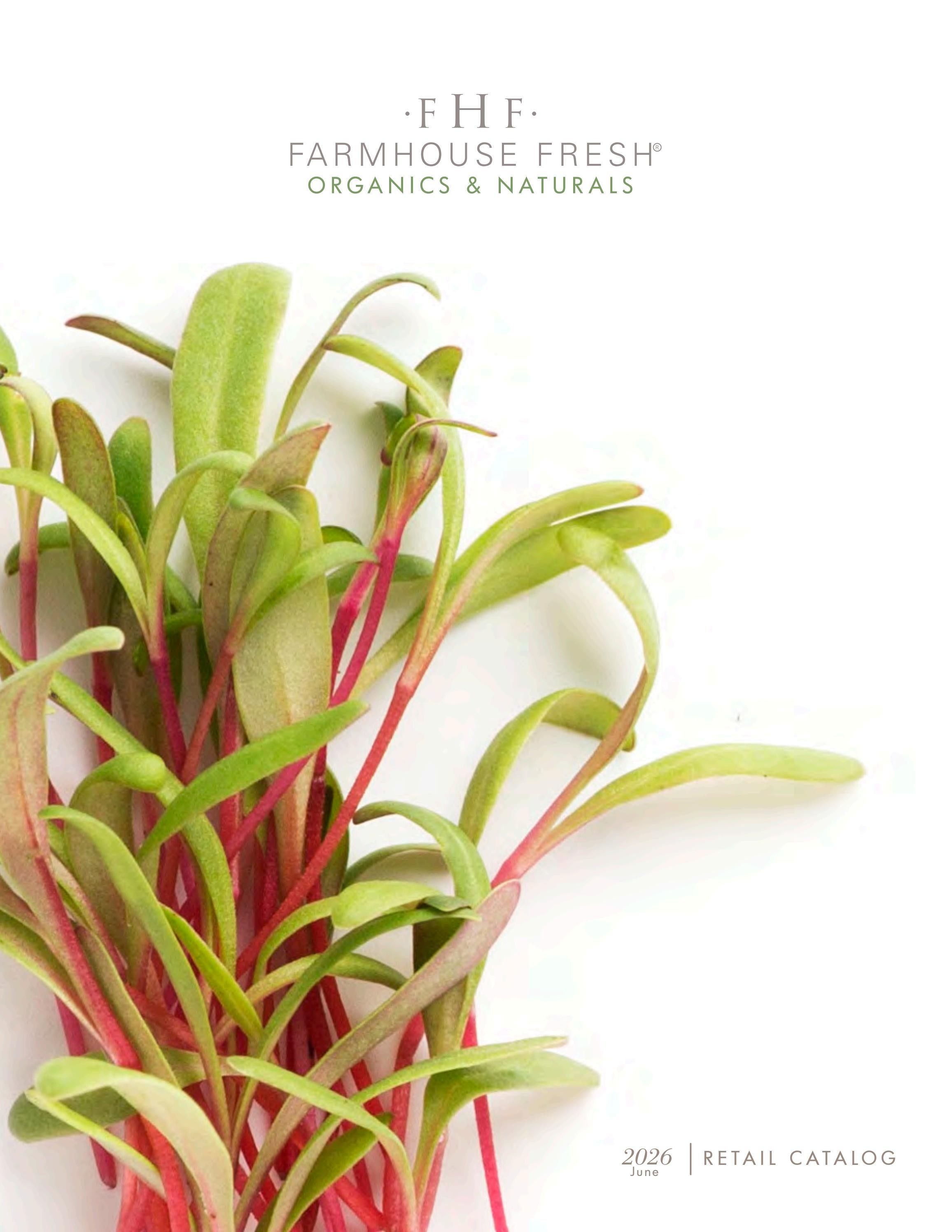 FarmHouse Fresh June Skin Care Catalog Weekly Ad January 1 - December 31, 2026