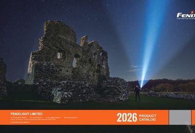 Fenix Lighting USA Flashlights Catalog Weekly Ad January 1 - December 31, 2026