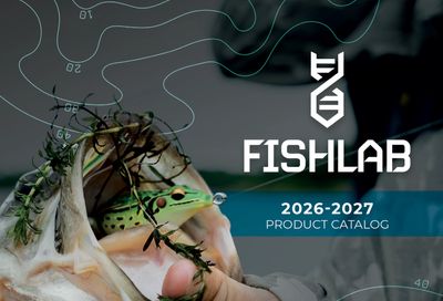 FishLab Fishing Lures Catalog Weekly Ad January 1, 2026 - December 31, 2027