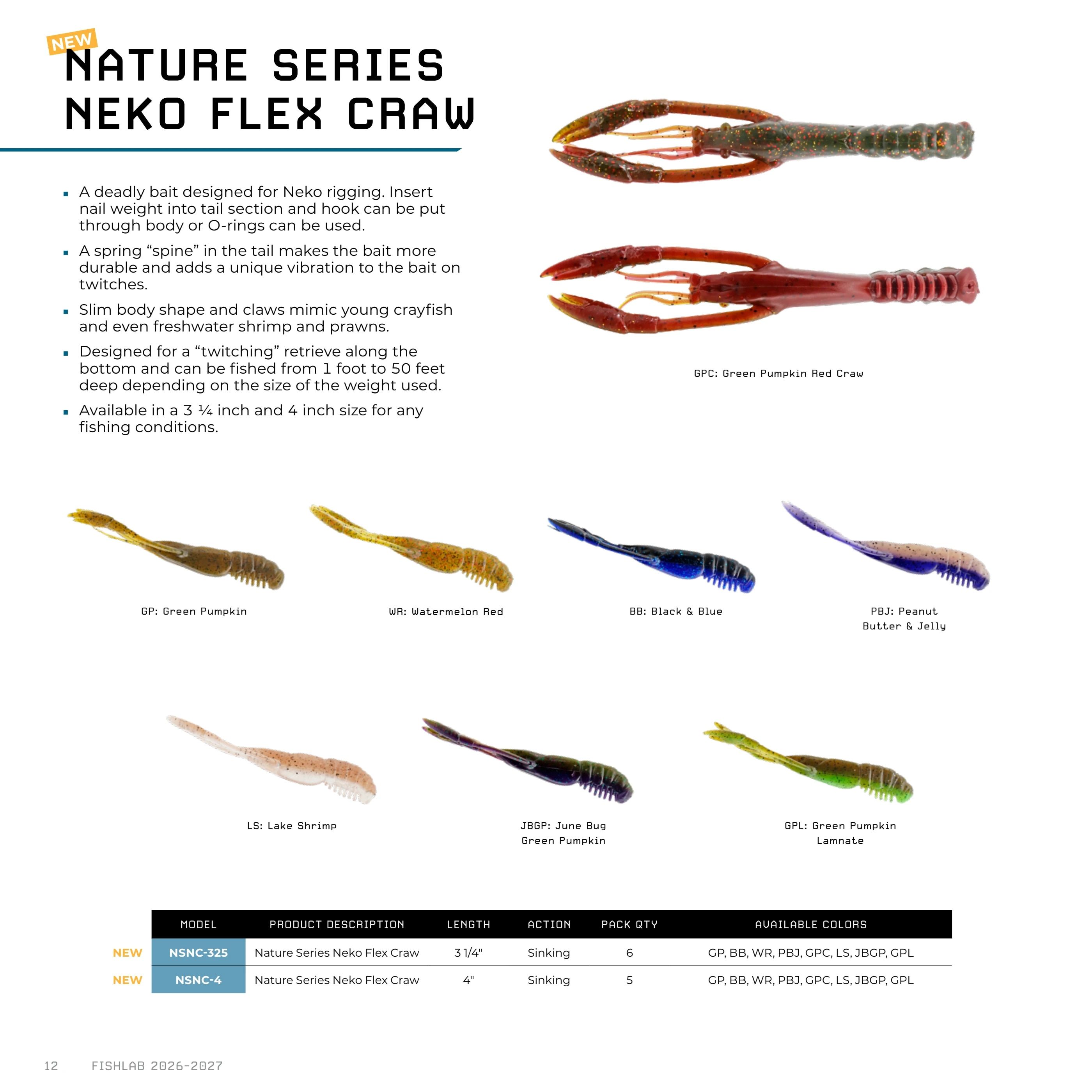 FishLab Fishing Lures Catalog Weekly Ad January 1, 2026 - December 31, 2027