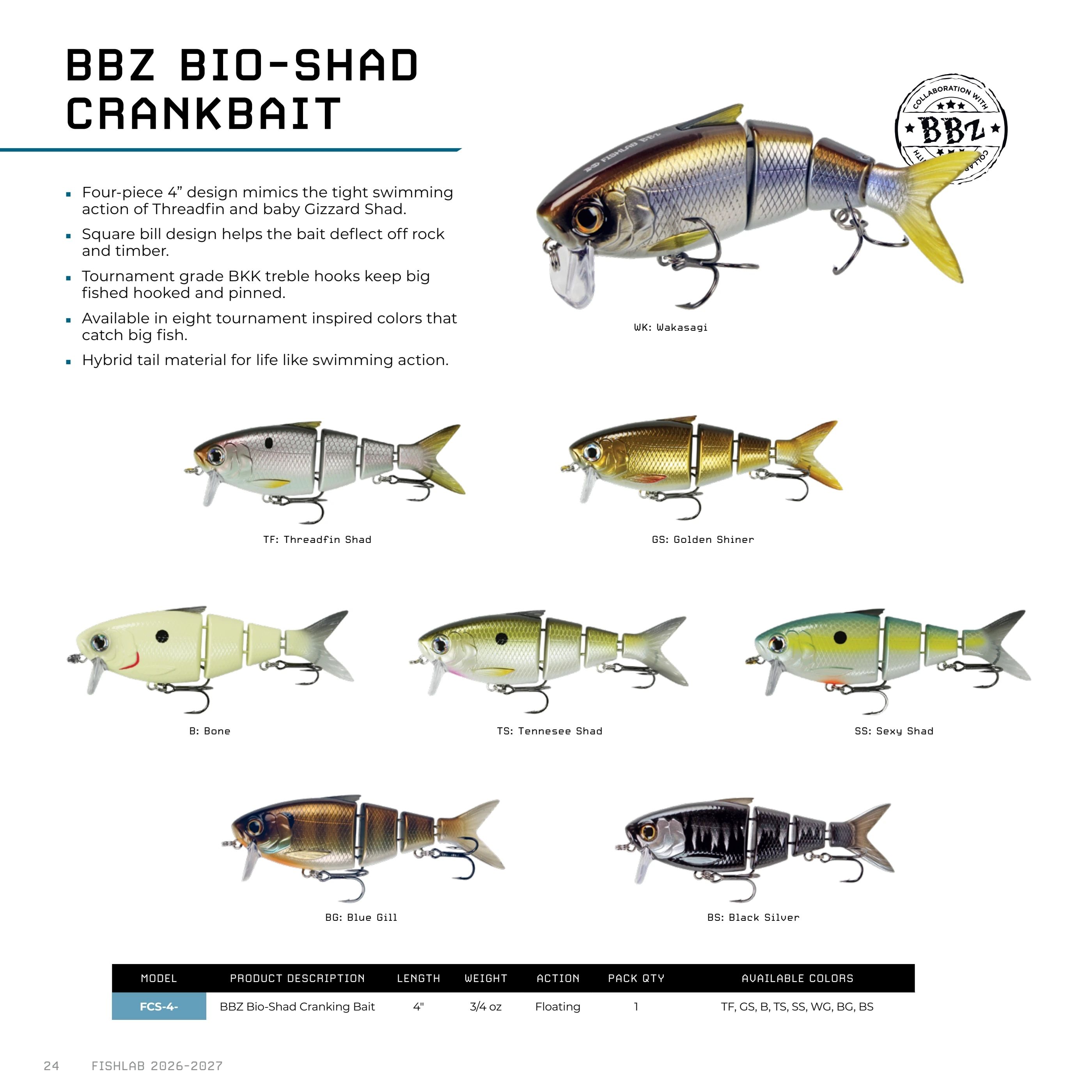 FishLab Fishing Lures Catalog Weekly Ad January 1, 2026 - December 31, 2027