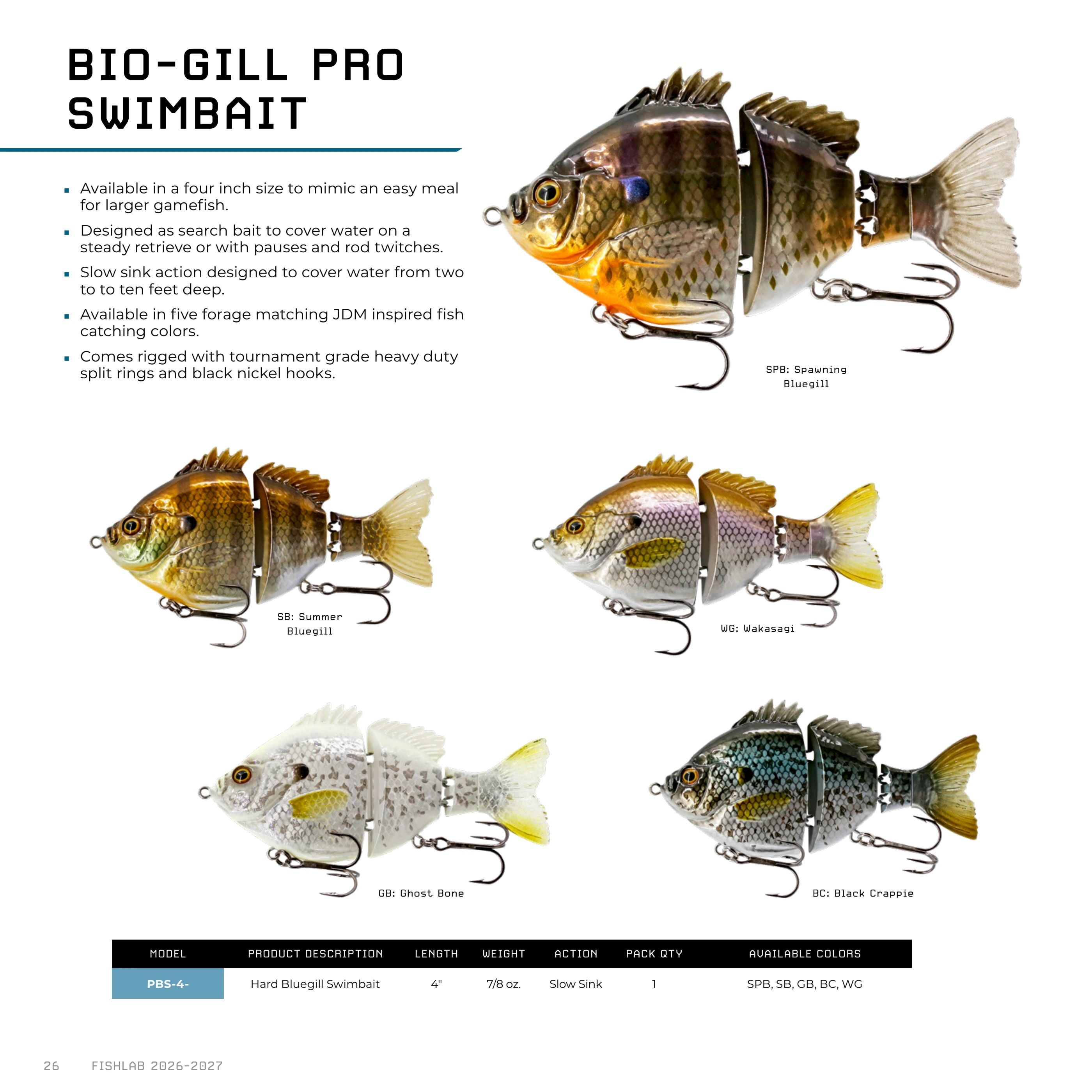 FishLab Fishing Lures Catalog Weekly Ad January 1, 2026 - December 31, 2027