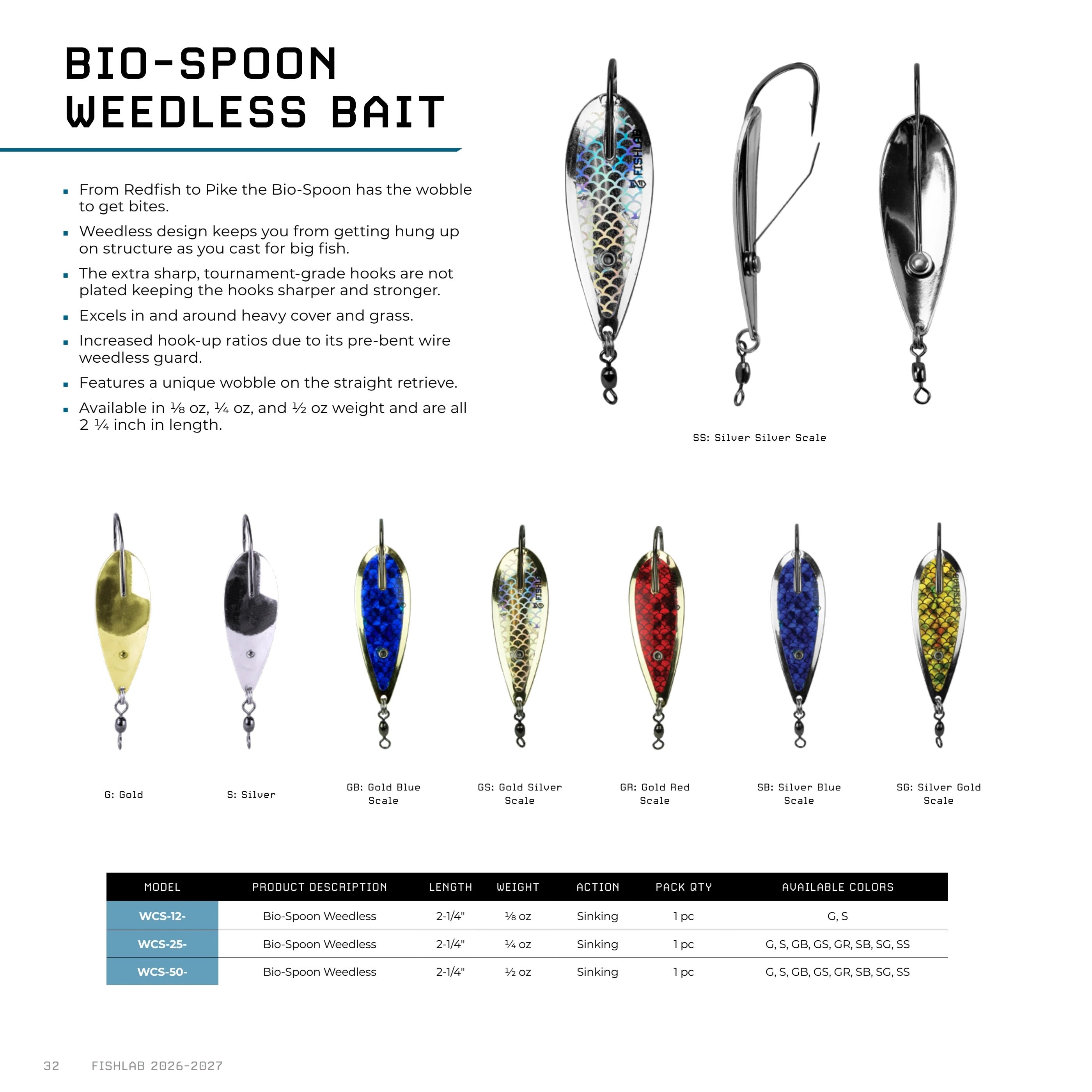 FishLab Fishing Lures Catalog Weekly Ad January 1, 2026 - December 31, 2027