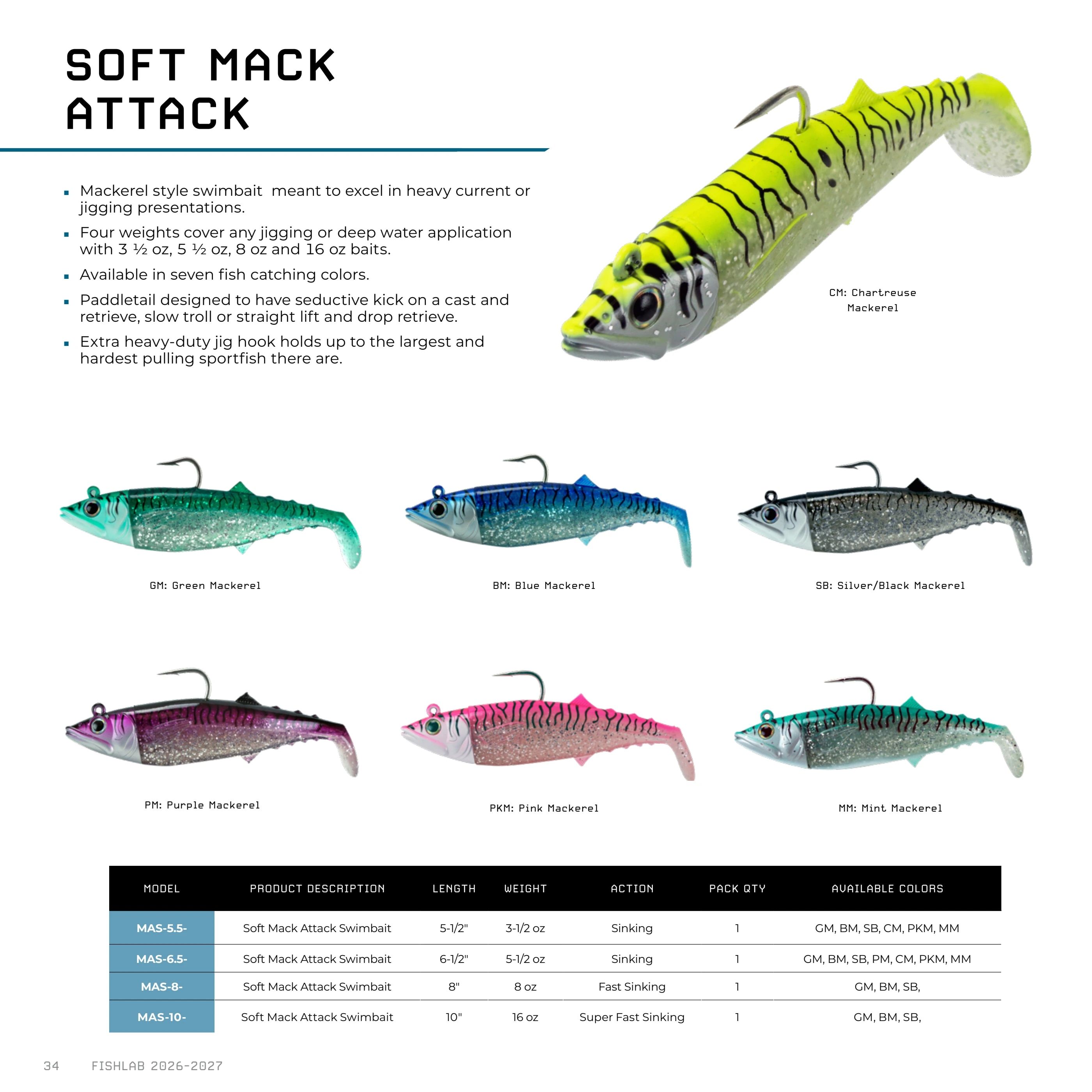 FishLab Fishing Lures Catalog Weekly Ad January 1, 2026 - December 31, 2027