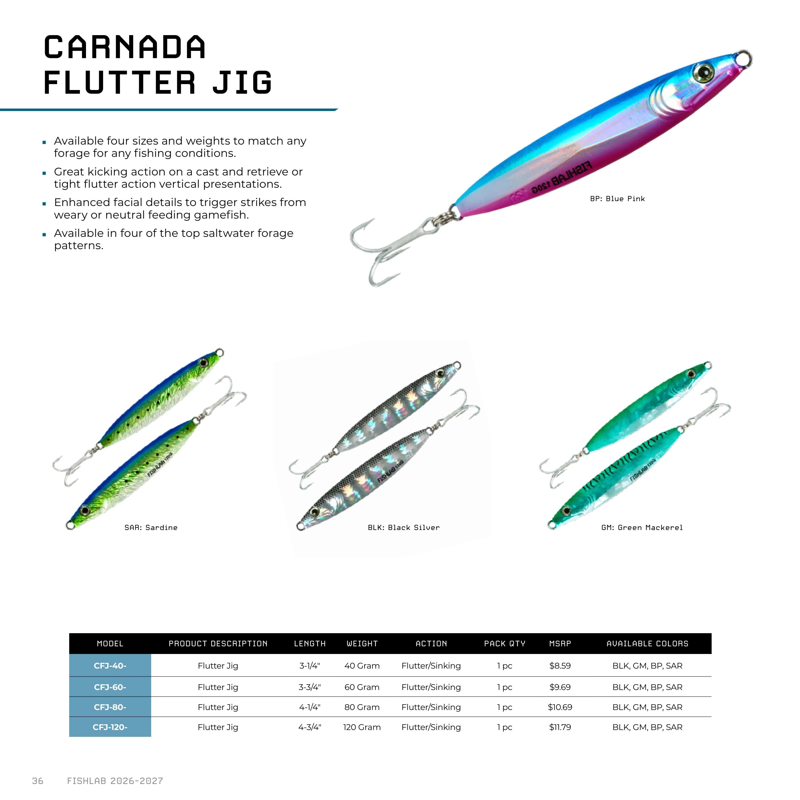 FishLab Fishing Lures Catalog Weekly Ad January 1, 2026 - December 31, 2027