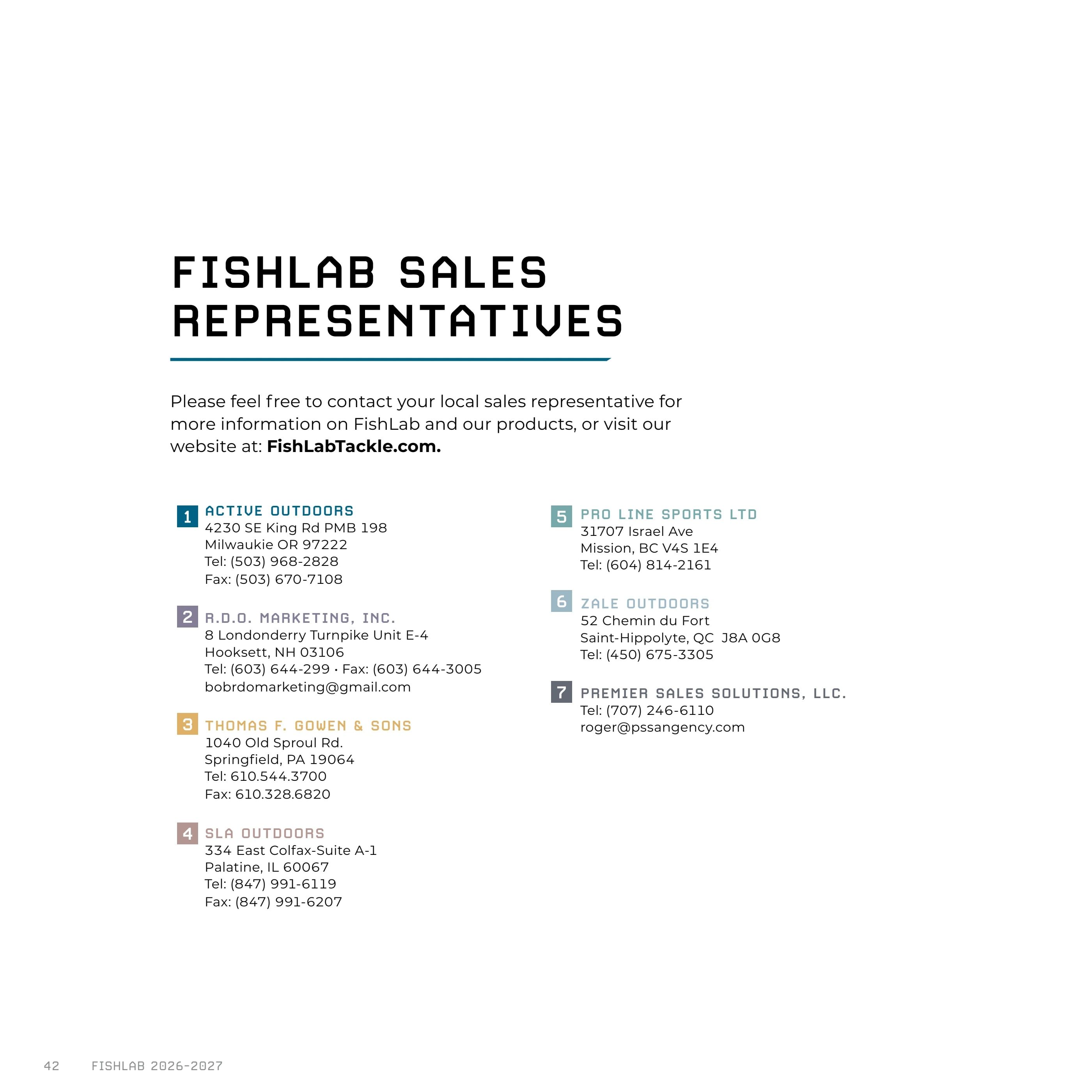 FishLab Fishing Lures Catalog Weekly Ad January 1, 2026 - December 31, 2027