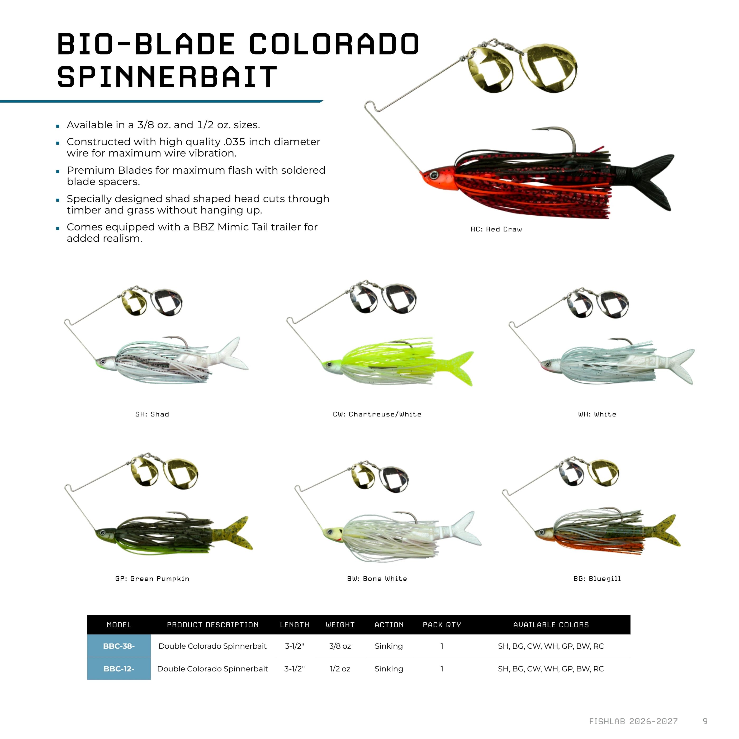 FishLab Fishing Lures Catalog Weekly Ad January 1, 2026 - December 31, 2027