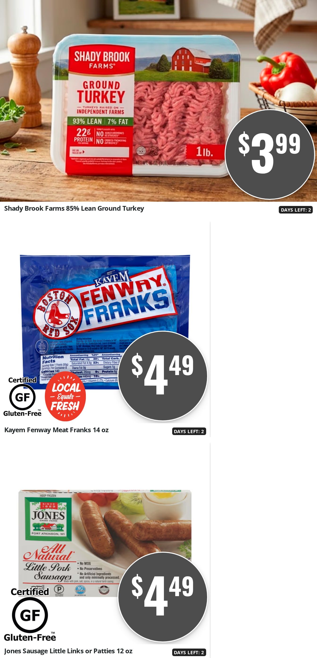 Fitzgerald's Foods Weekly Ad August 28 - September 3, 2026