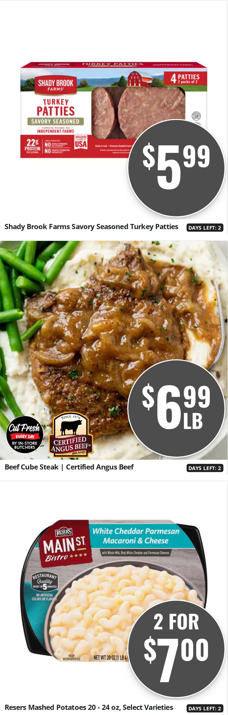 Fitzgerald's Foods Weekly Ad August 28 - September 3, 2026