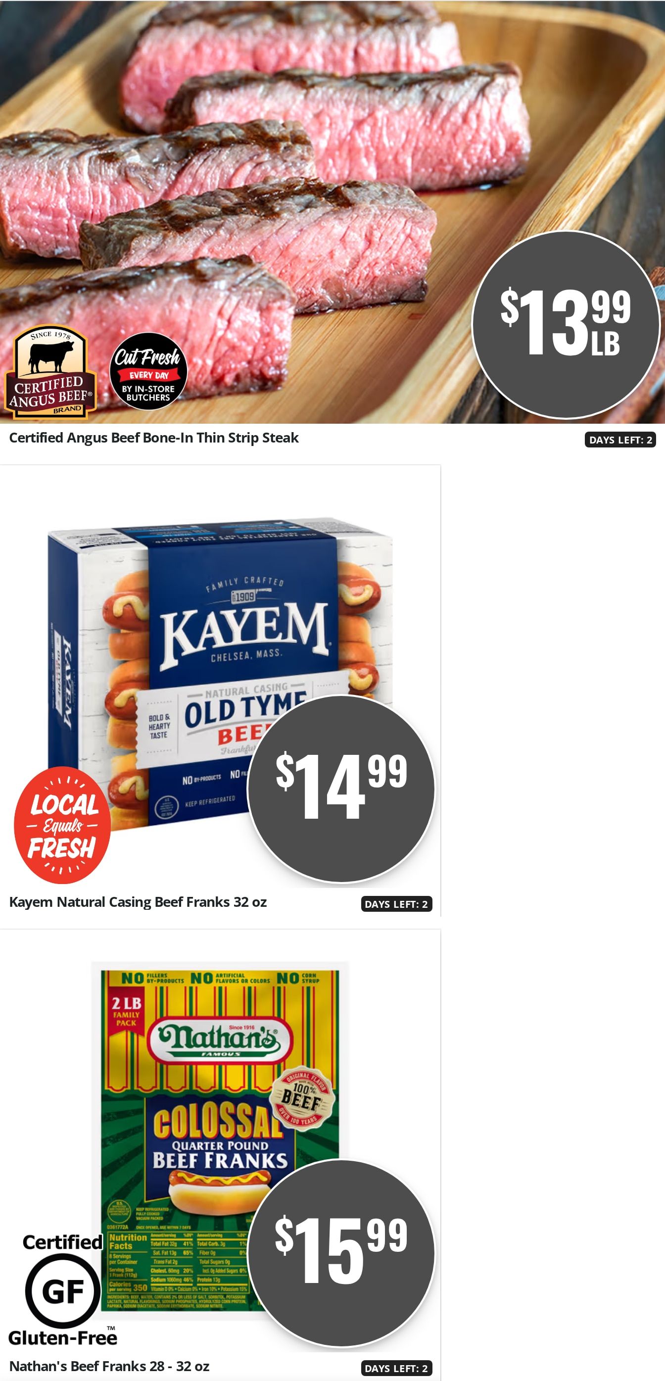 Fitzgerald's Foods Weekly Ad August 28 - September 3, 2026