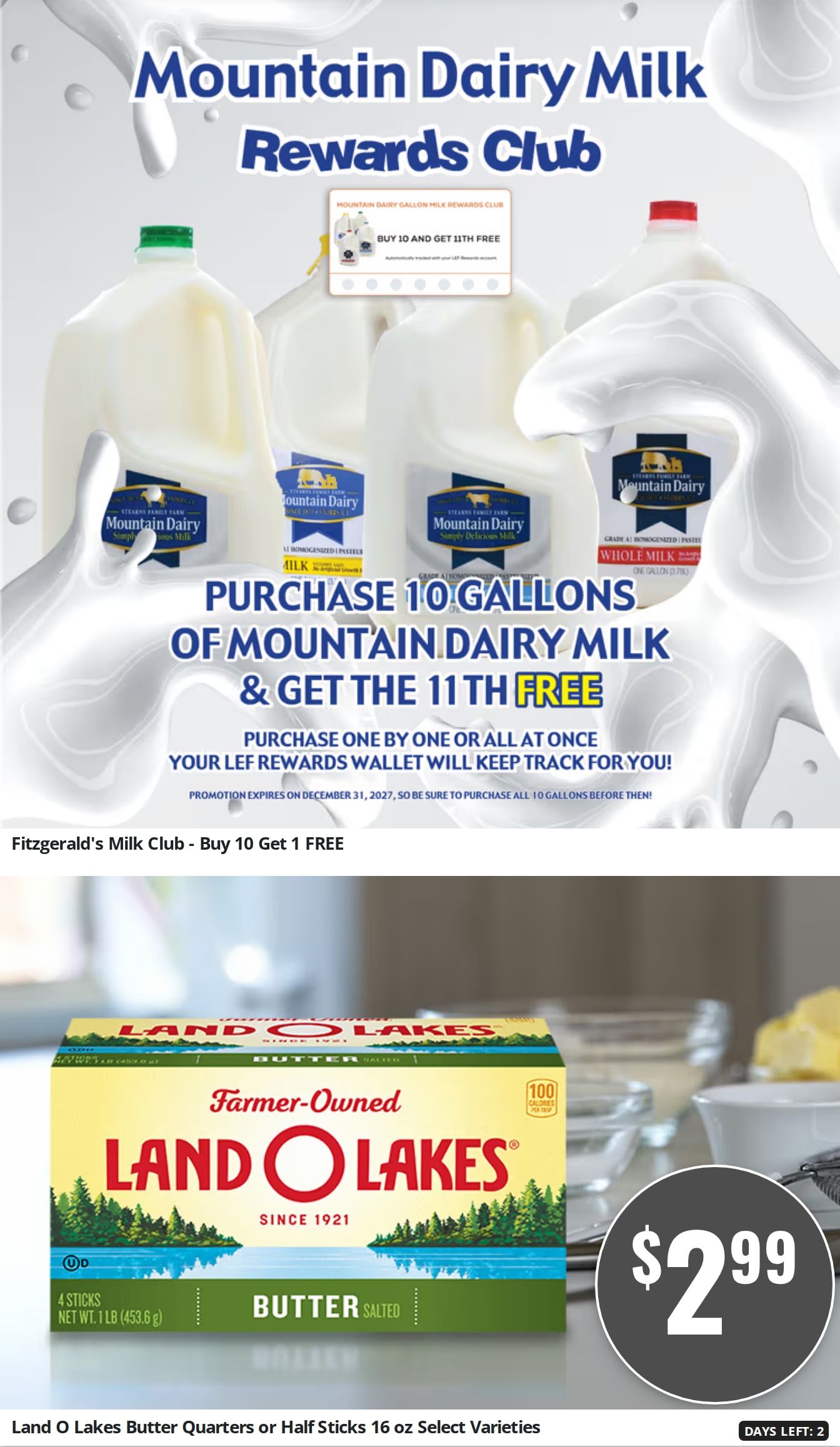 Fitzgerald's Foods Weekly Ad August 28 - September 3, 2026