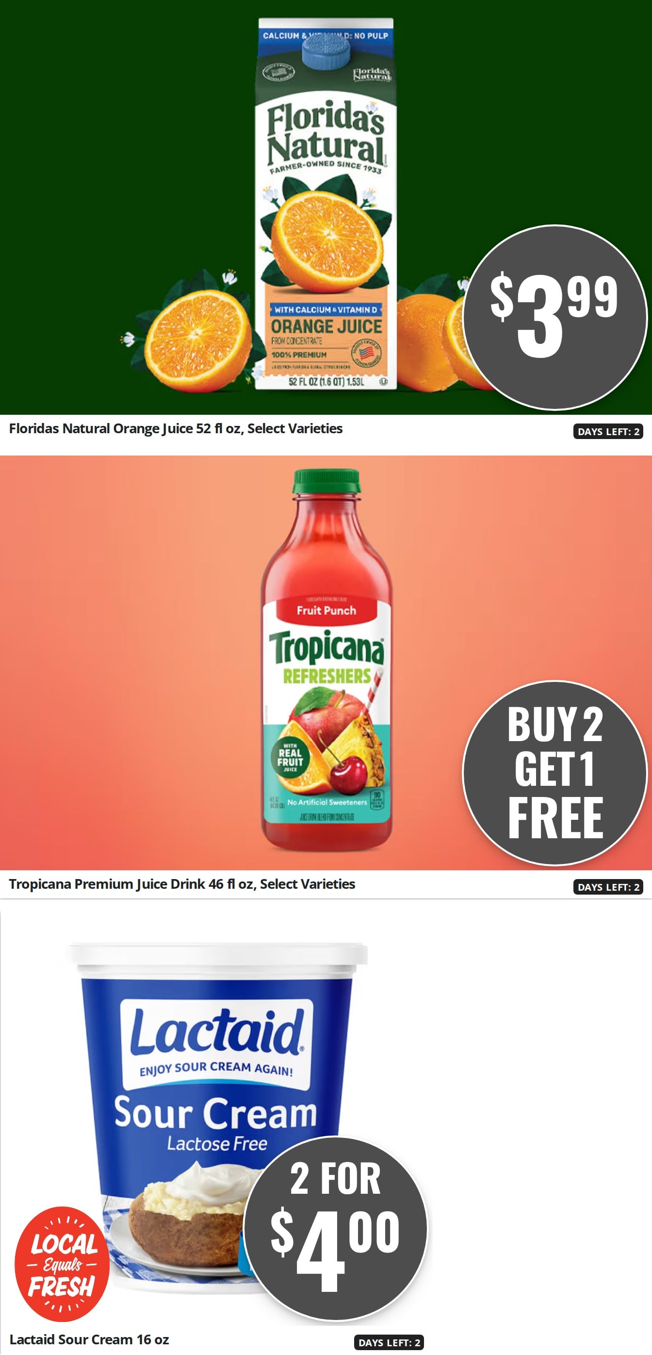Fitzgerald's Foods Weekly Ad August 28 - September 3, 2026