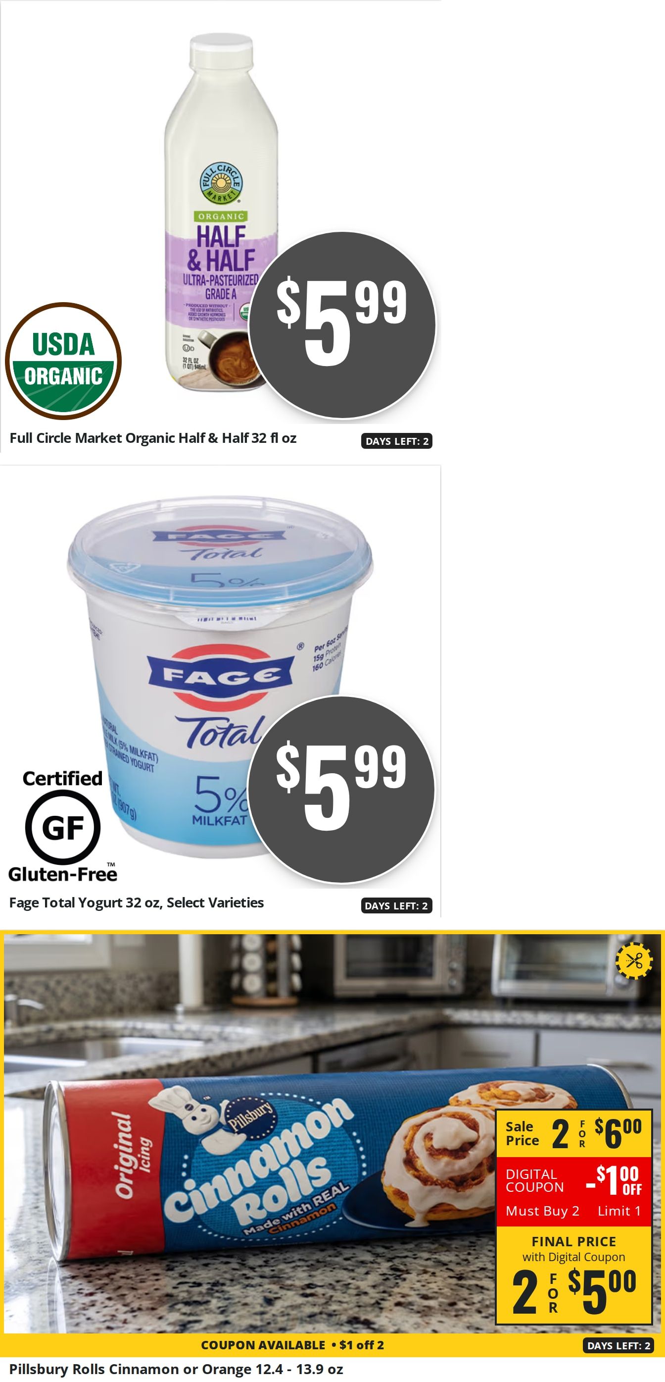 Fitzgerald's Foods Weekly Ad August 28 - September 3, 2026