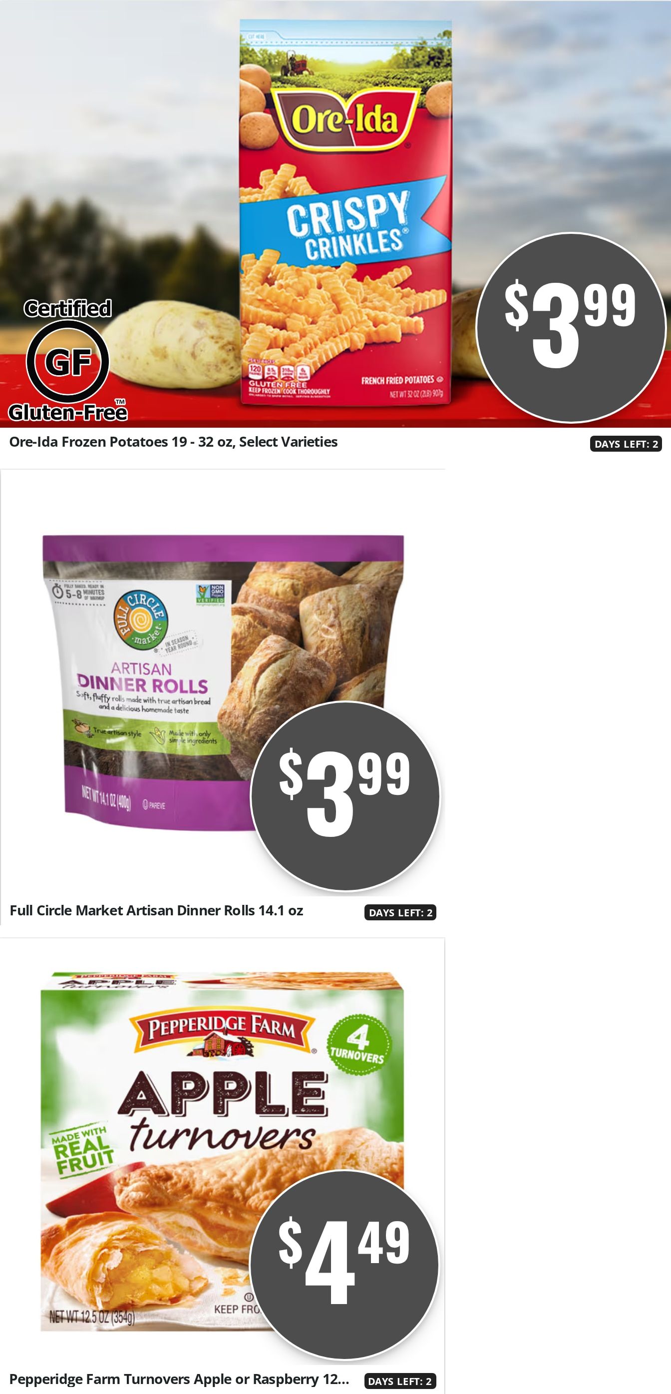Fitzgerald's Foods Weekly Ad August 28 - September 3, 2026