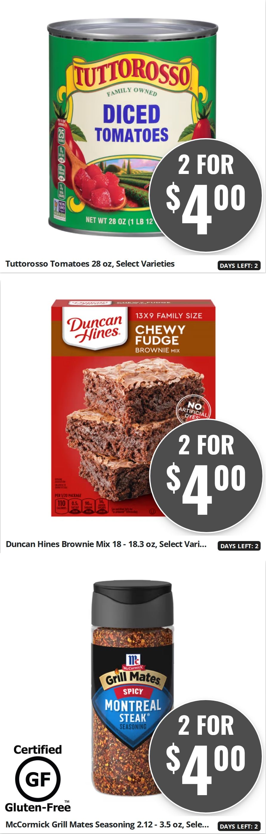 Fitzgerald's Foods Weekly Ad August 28 - September 3, 2026
