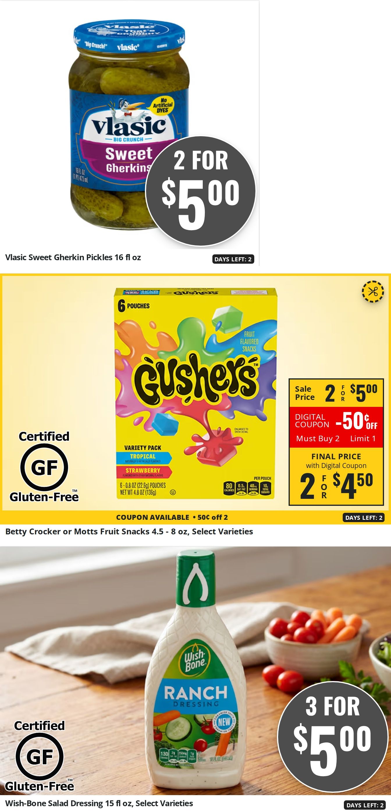 Fitzgerald's Foods Weekly Ad August 28 - September 3, 2026