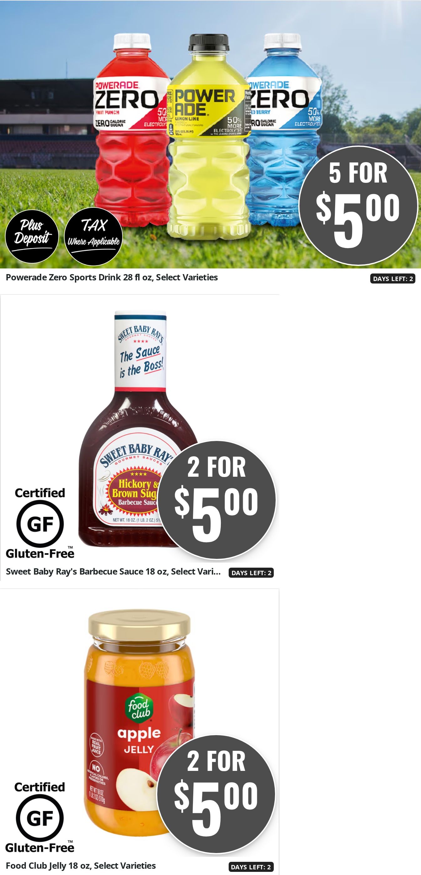 Fitzgerald's Foods Weekly Ad August 28 - September 3, 2026