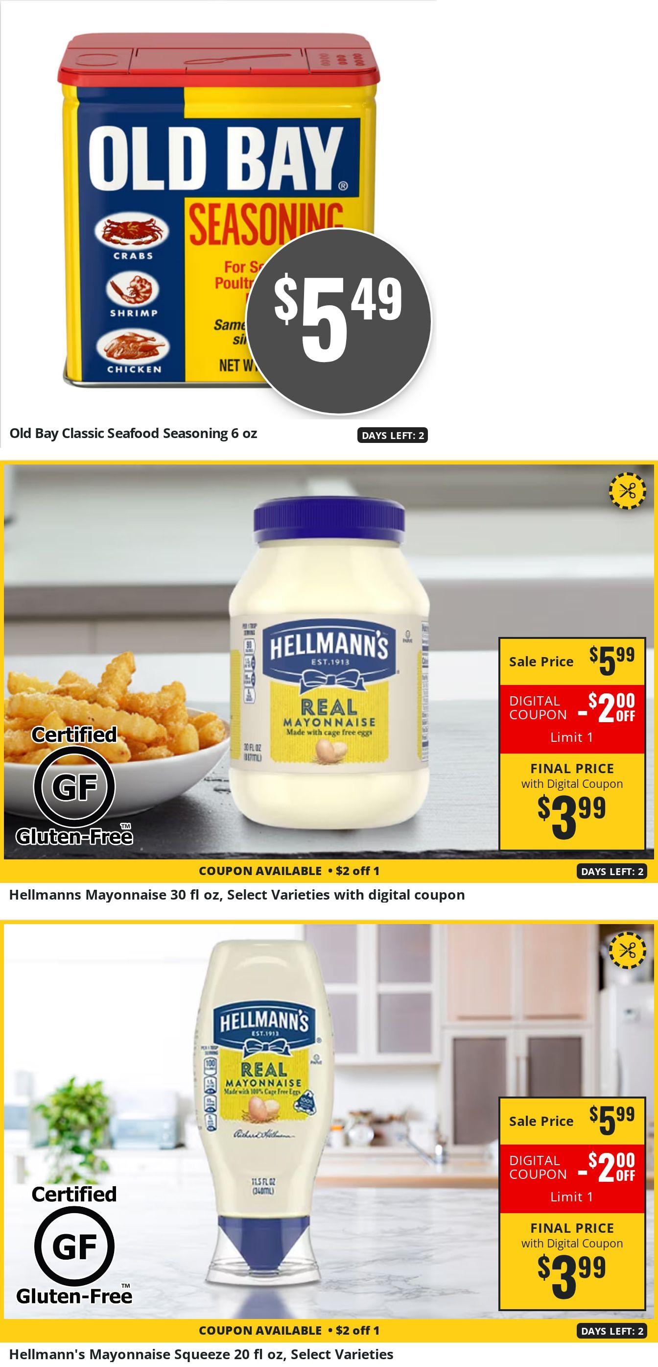 Fitzgerald's Foods Weekly Ad August 28 - September 3, 2026