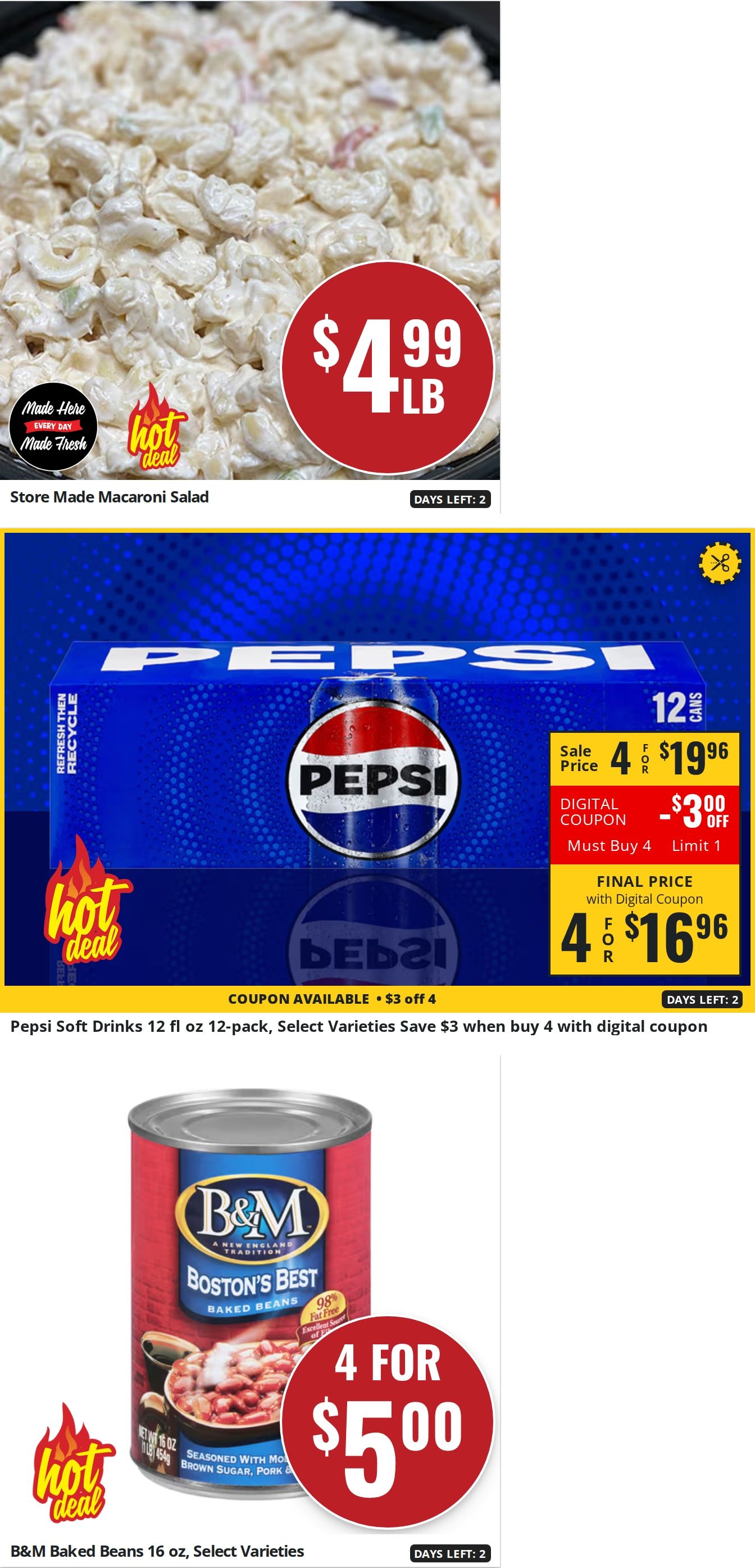 Fitzgerald's Foods Weekly Ad August 28 - September 3, 2026