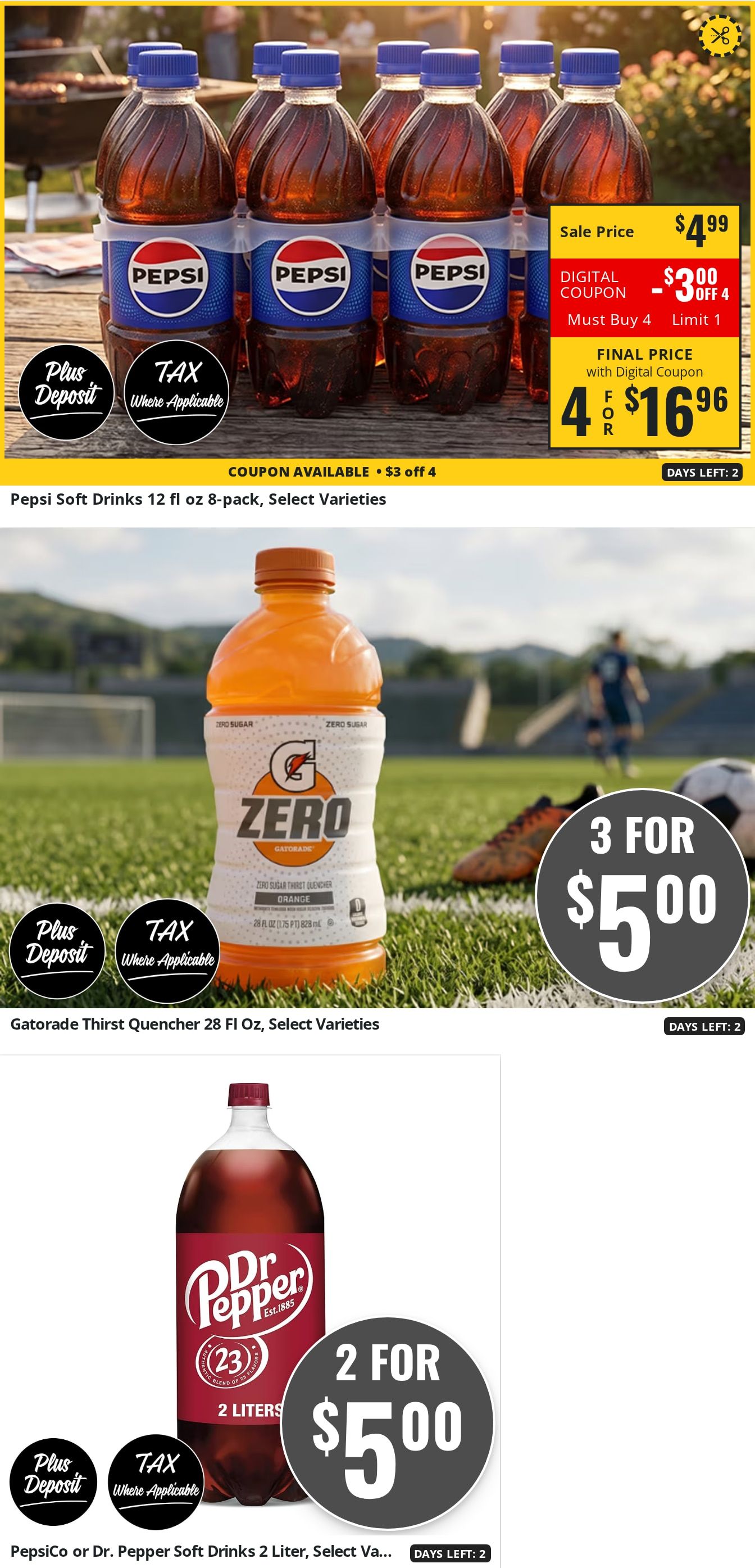 Fitzgerald's Foods Weekly Ad August 28 - September 3, 2026