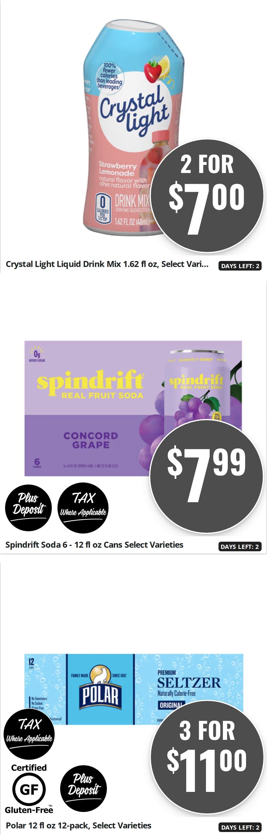 Fitzgerald's Foods Weekly Ad August 28 - September 3, 2026