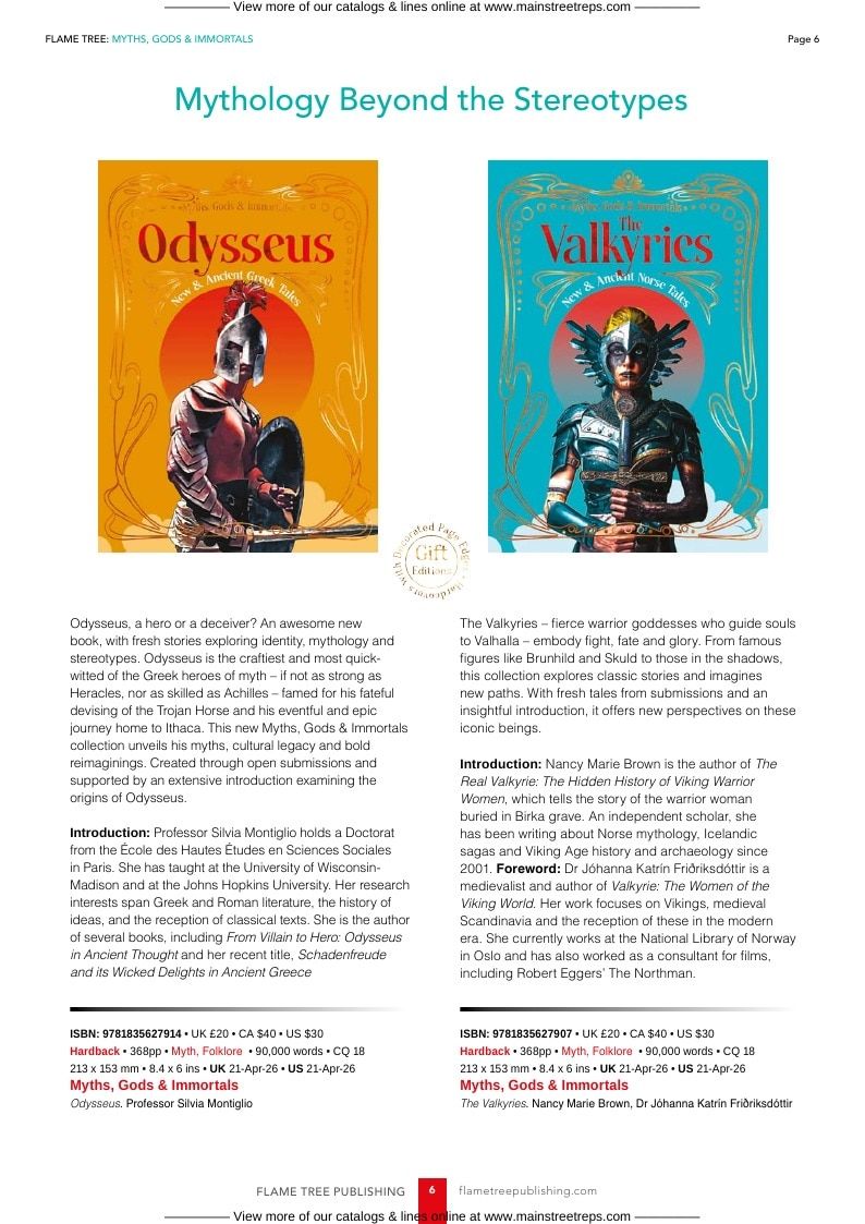 Flame Tree Books New Books Catalog Weekly Ad January 1 - December 31, 2026