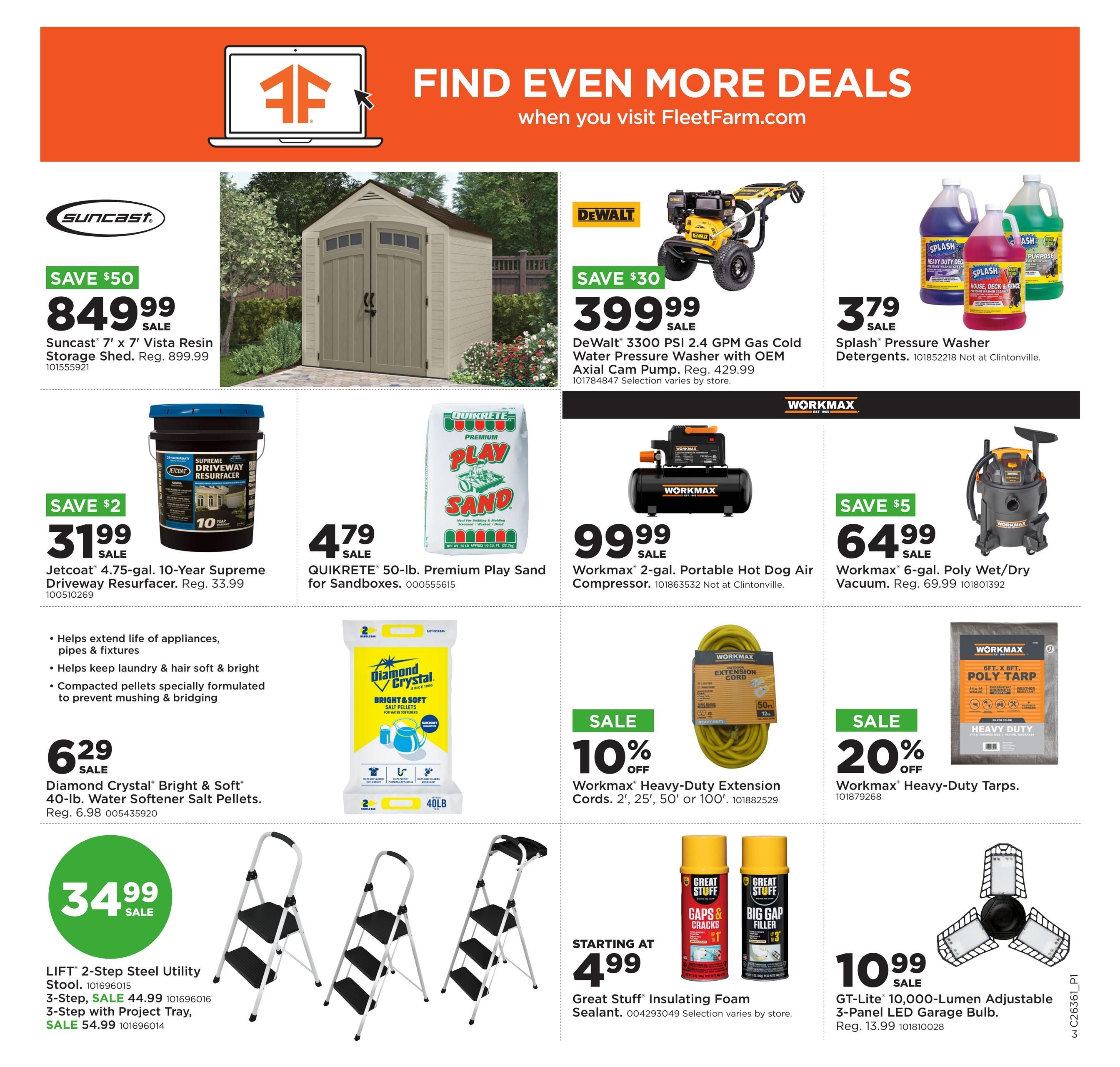 Fleet Farm (Afton Area, MN) Weekly Ad August 31 - September 7, 2026