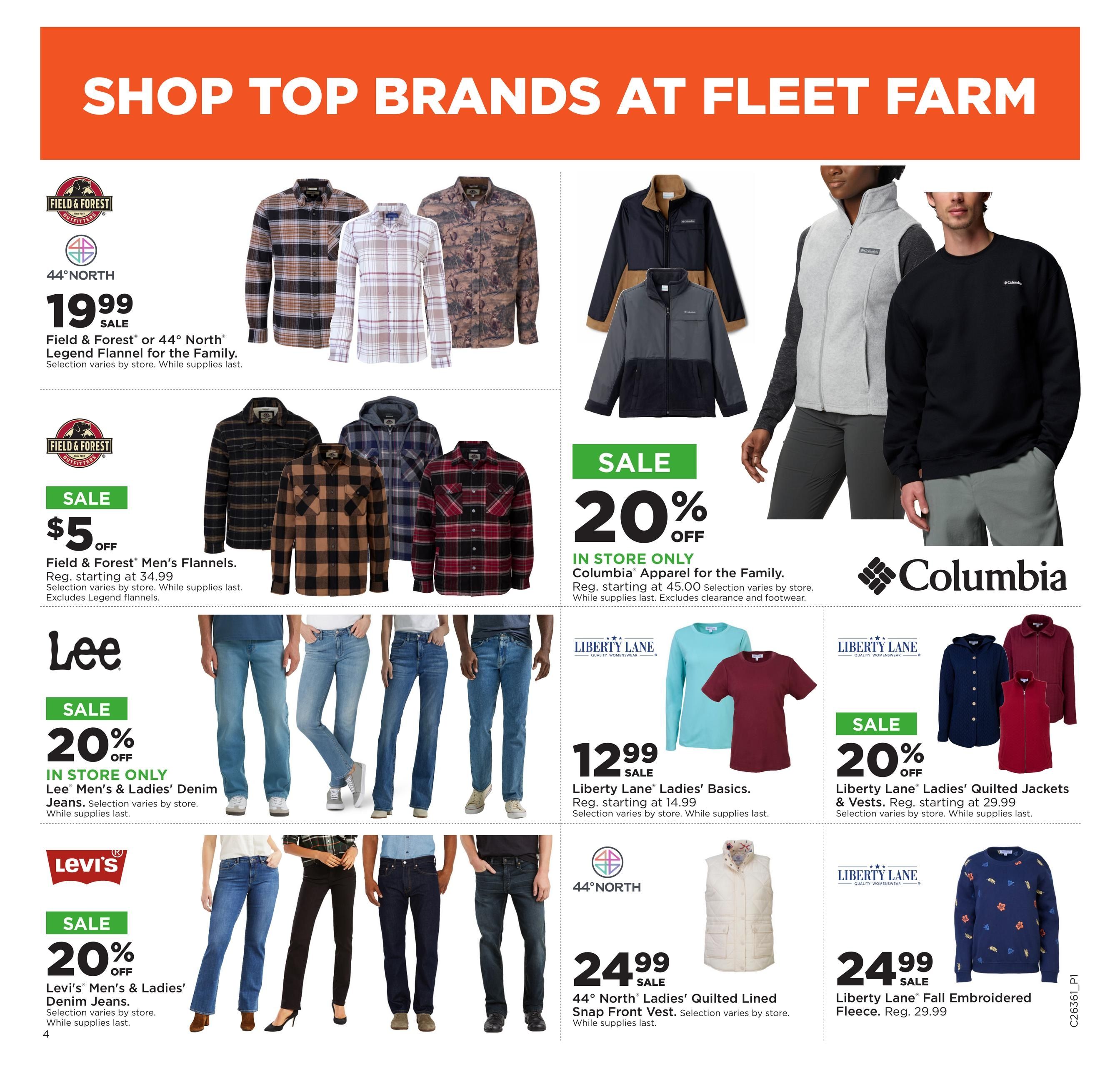 Fleet Farm (Afton Area, MN) Weekly Ad August 31 - September 7, 2026