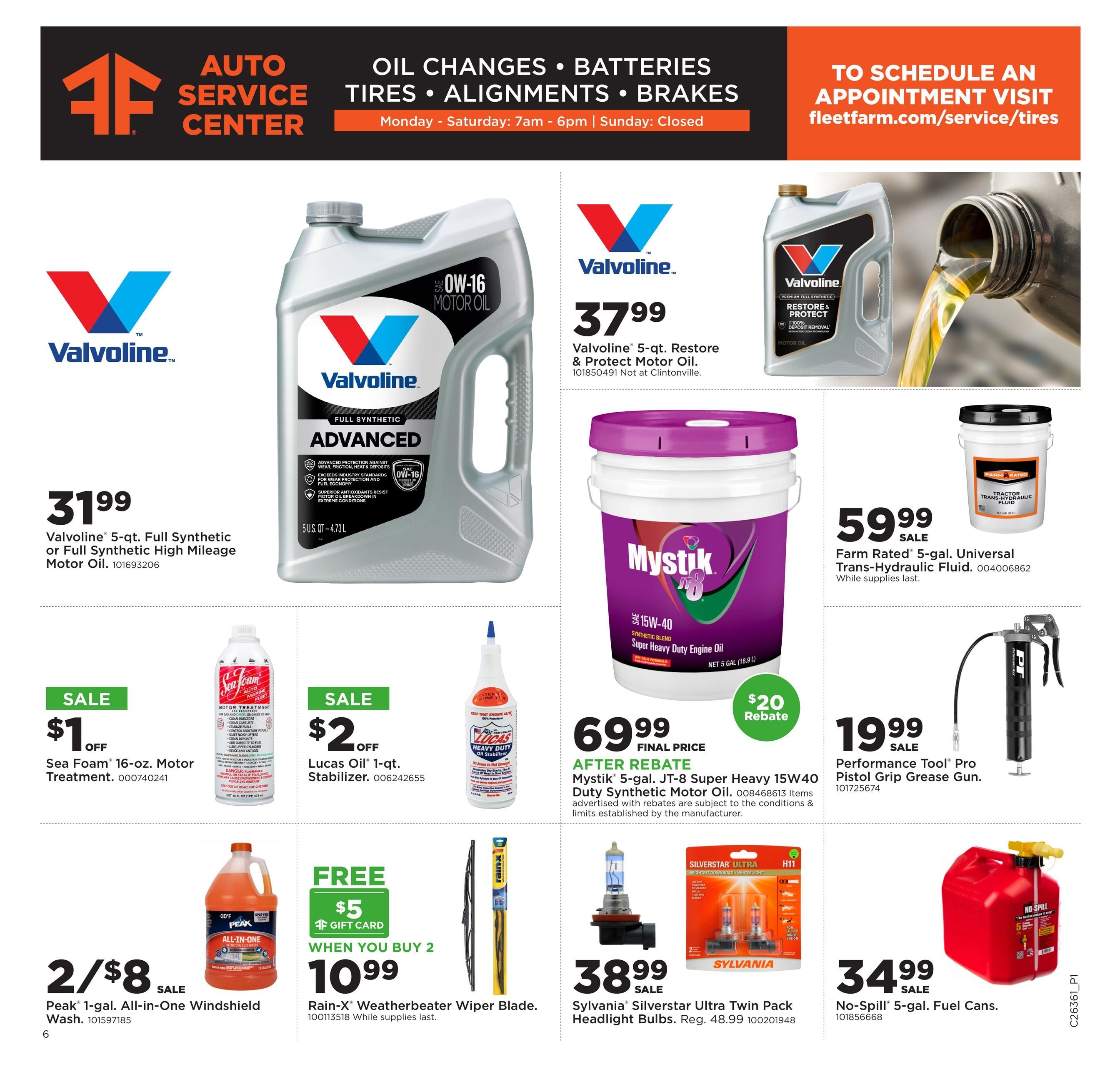 Fleet Farm (Afton Area, MN) Weekly Ad August 31 - September 7, 2026