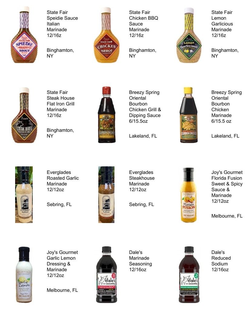 Florida's Own Food Distribution Specialty Foods Catalog Weekly Ad January 1 - December 31, 2026