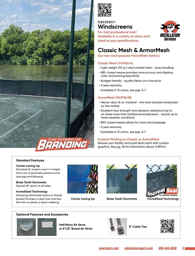 CoverSports Athletic Facility Products Catalog Weekly Ad January 1 - December 31, 2026