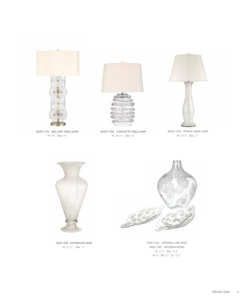 Currey & Company Inspiration Guide Weekly Ad January 1 - December 31, 2026
