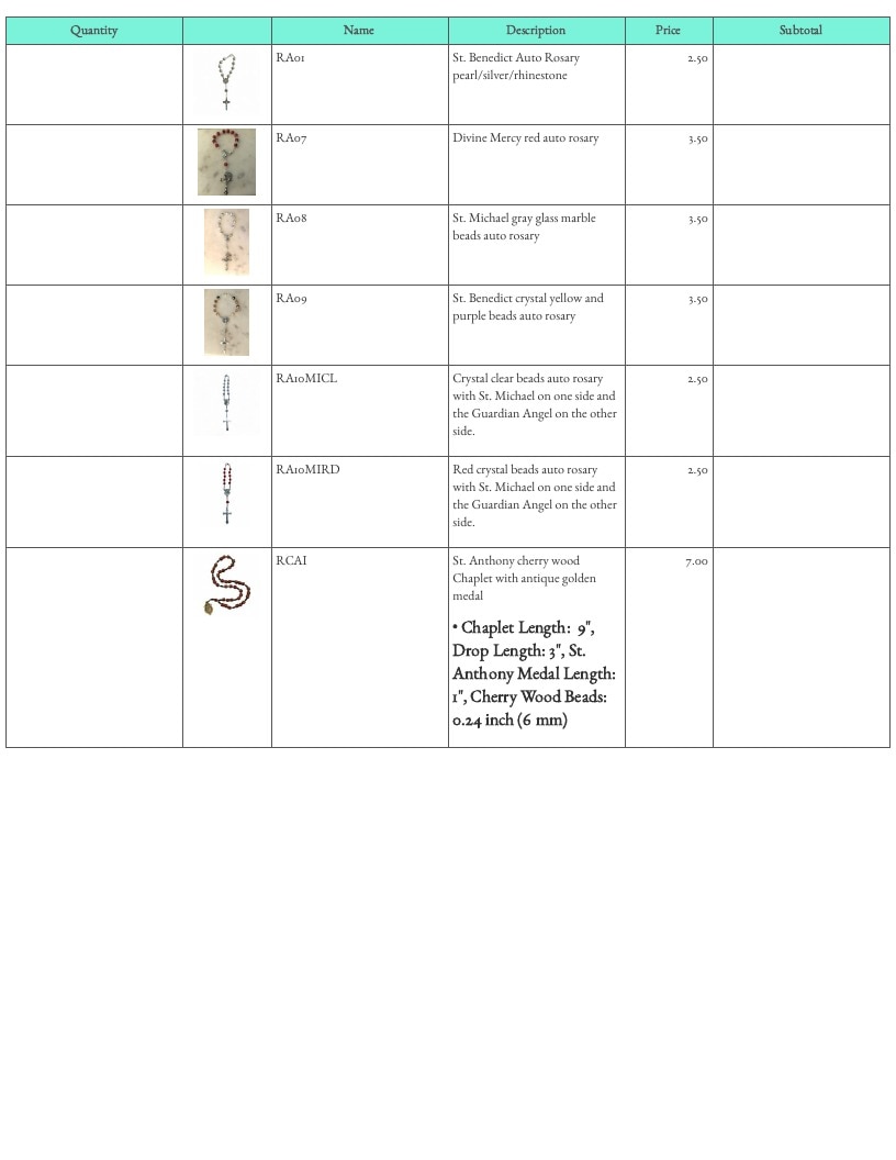 Forever Catholic Catholic Gifts Catalog Weekly Ad January 1 - December 31, 2026