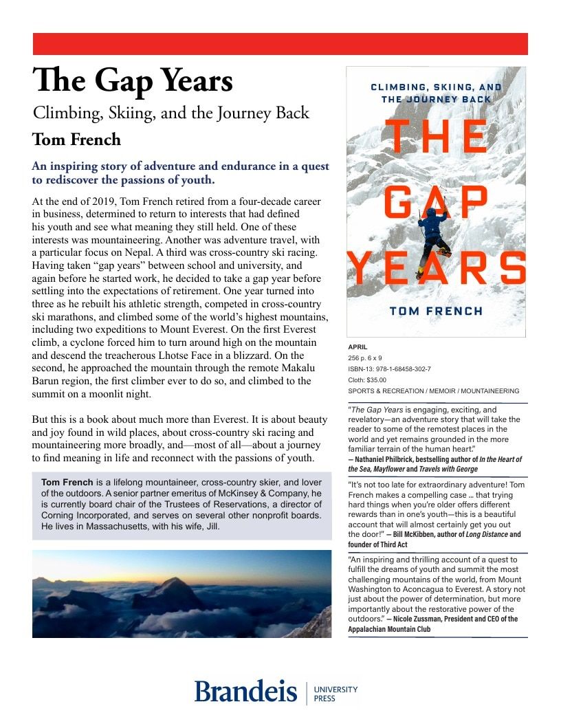 Brandeis University Press Spring Books Catalog Weekly Ad January 1 - December 31, 2026