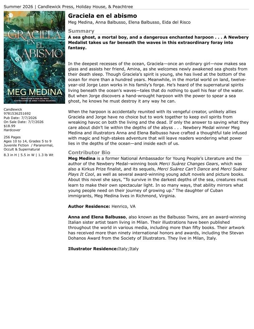 Candlewick Press Summer Books Catalog Weekly Ad January 1 - December 31, 2026