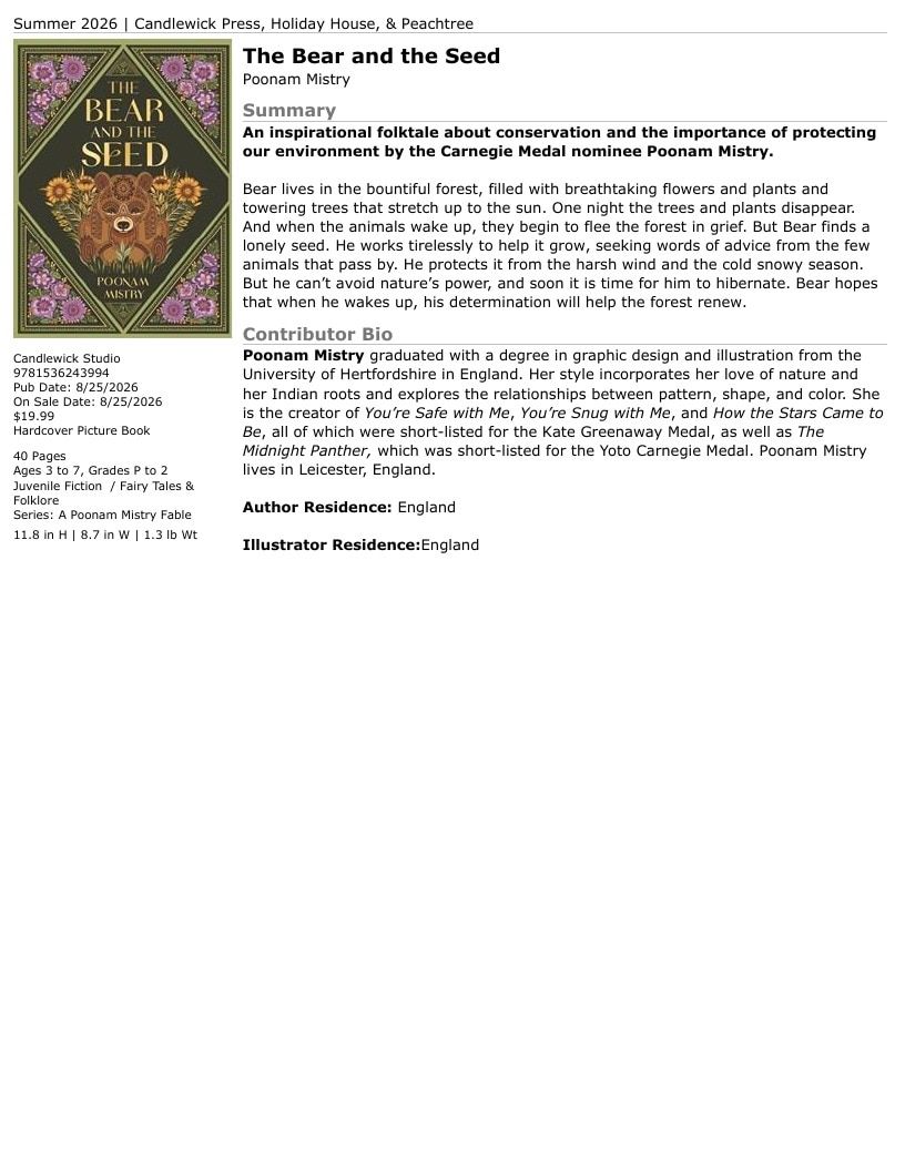 Candlewick Press Summer Books Catalog Weekly Ad January 1 - December 31, 2026