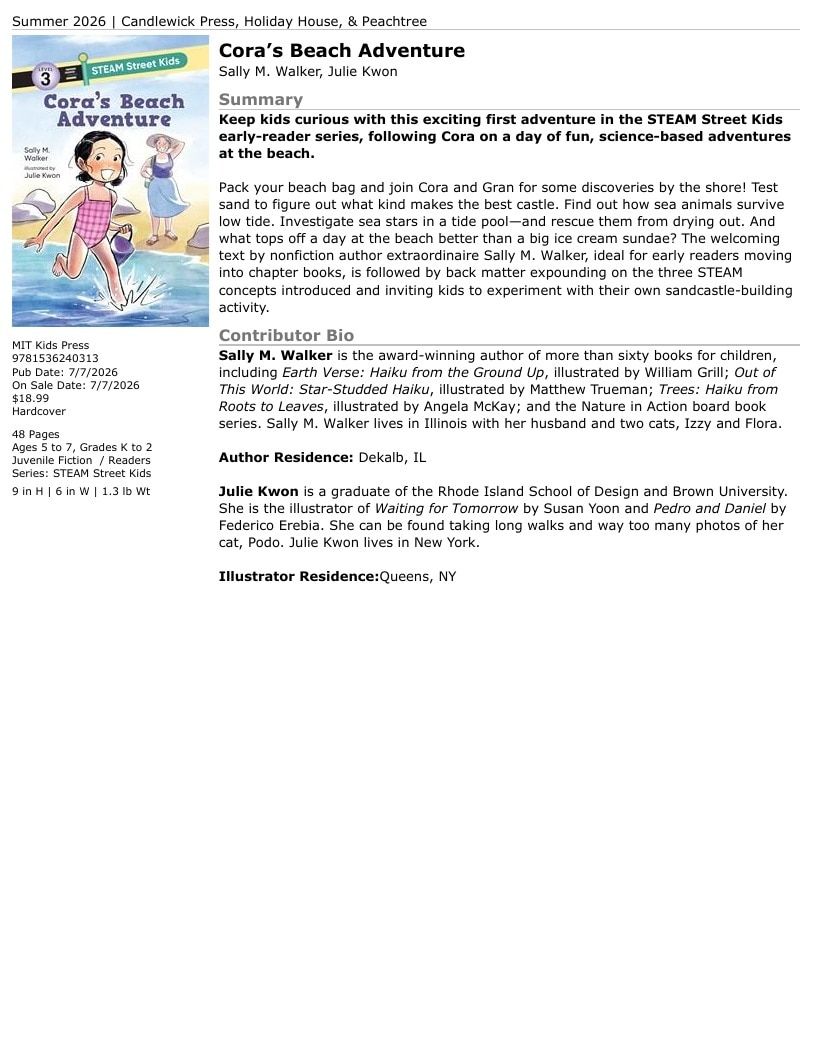 Candlewick Press Summer Books Catalog Weekly Ad January 1 - December 31, 2026