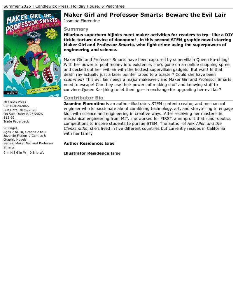 Candlewick Press Summer Books Catalog Weekly Ad January 1 - December 31, 2026