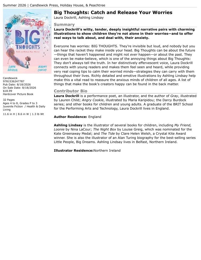 Candlewick Press Summer Books Catalog Weekly Ad January 1 - December 31, 2026