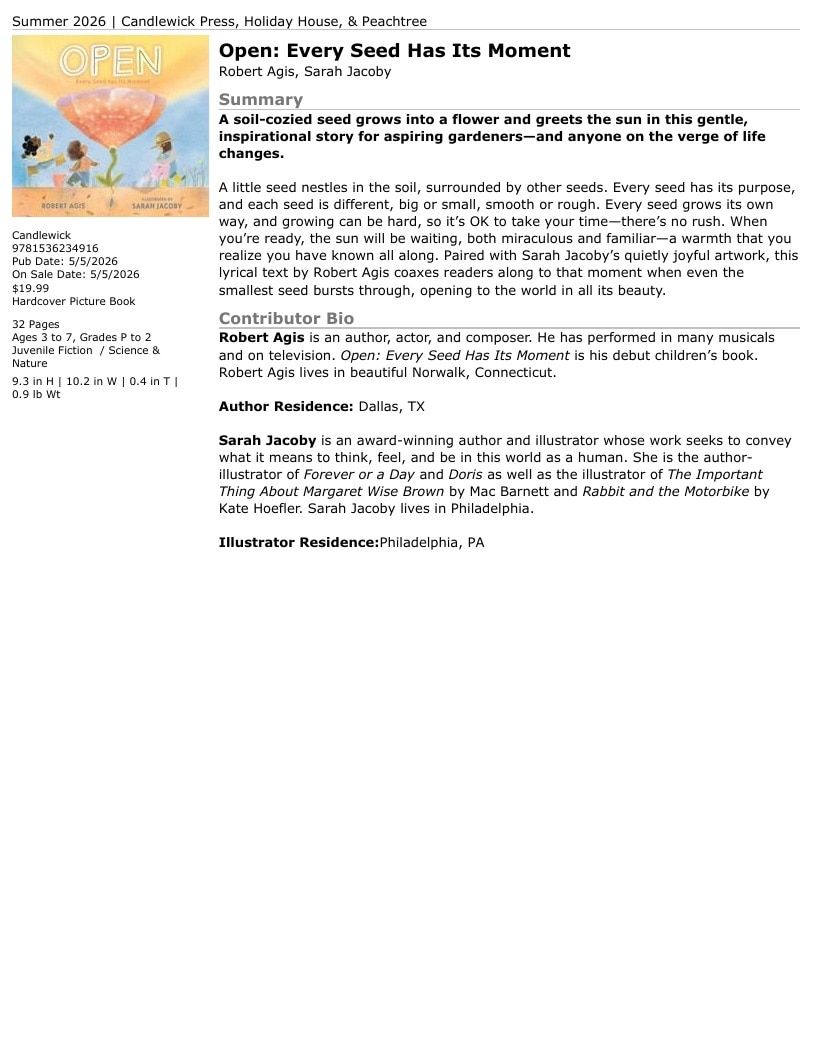 Candlewick Press Summer Books Catalog Weekly Ad January 1 - December 31, 2026