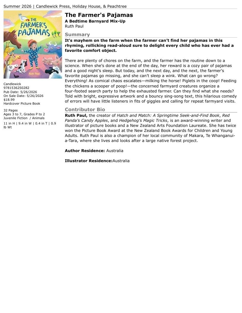 Candlewick Press Summer Books Catalog Weekly Ad January 1 - December 31, 2026