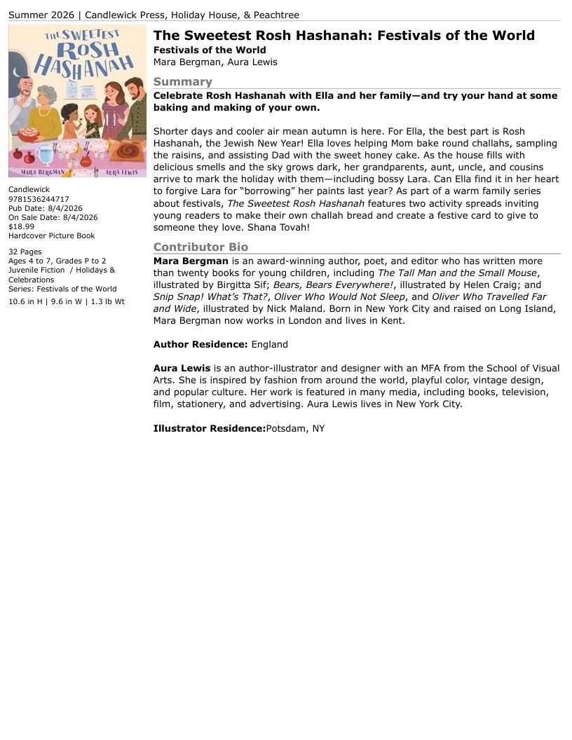 Candlewick Press Summer Books Catalog Weekly Ad January 1 - December 31, 2026