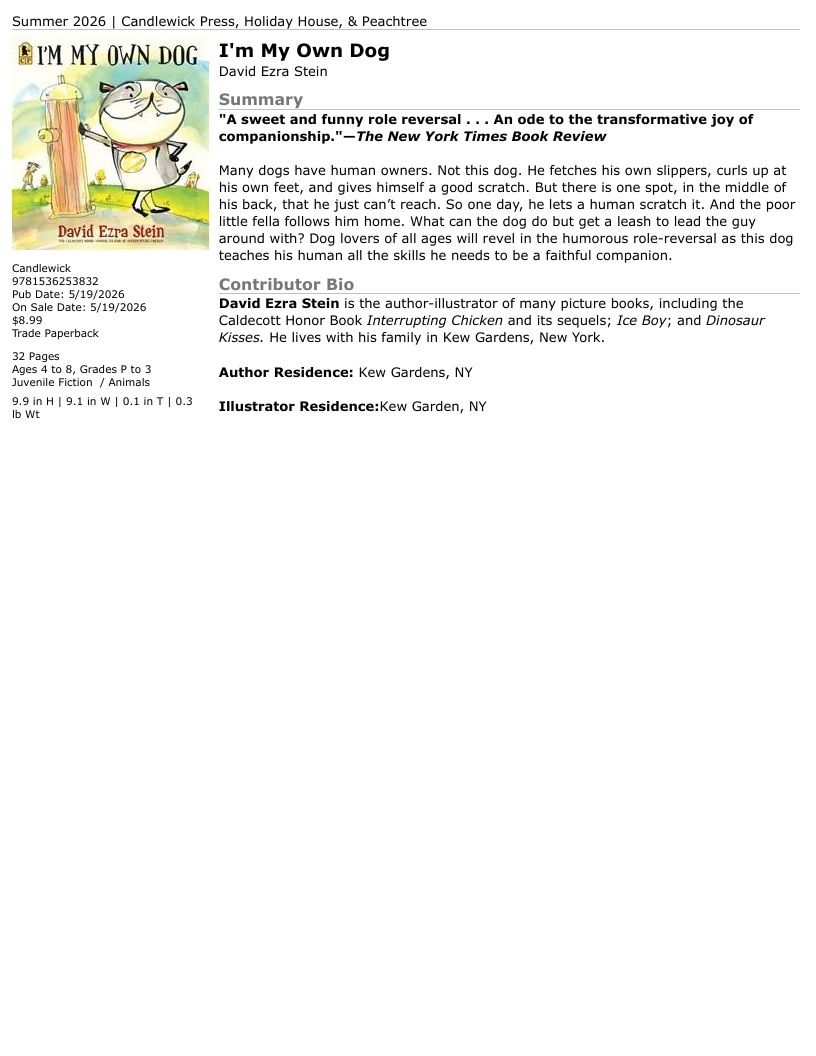 Candlewick Press Summer Books Catalog Weekly Ad January 1 - December 31, 2026