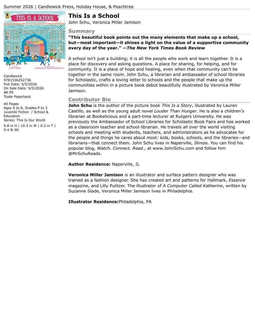 Candlewick Press Summer Books Catalog Weekly Ad January 1 - December 31, 2026