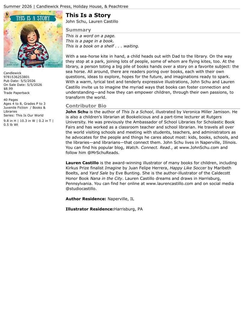 Candlewick Press Summer Books Catalog Weekly Ad January 1 - December 31, 2026