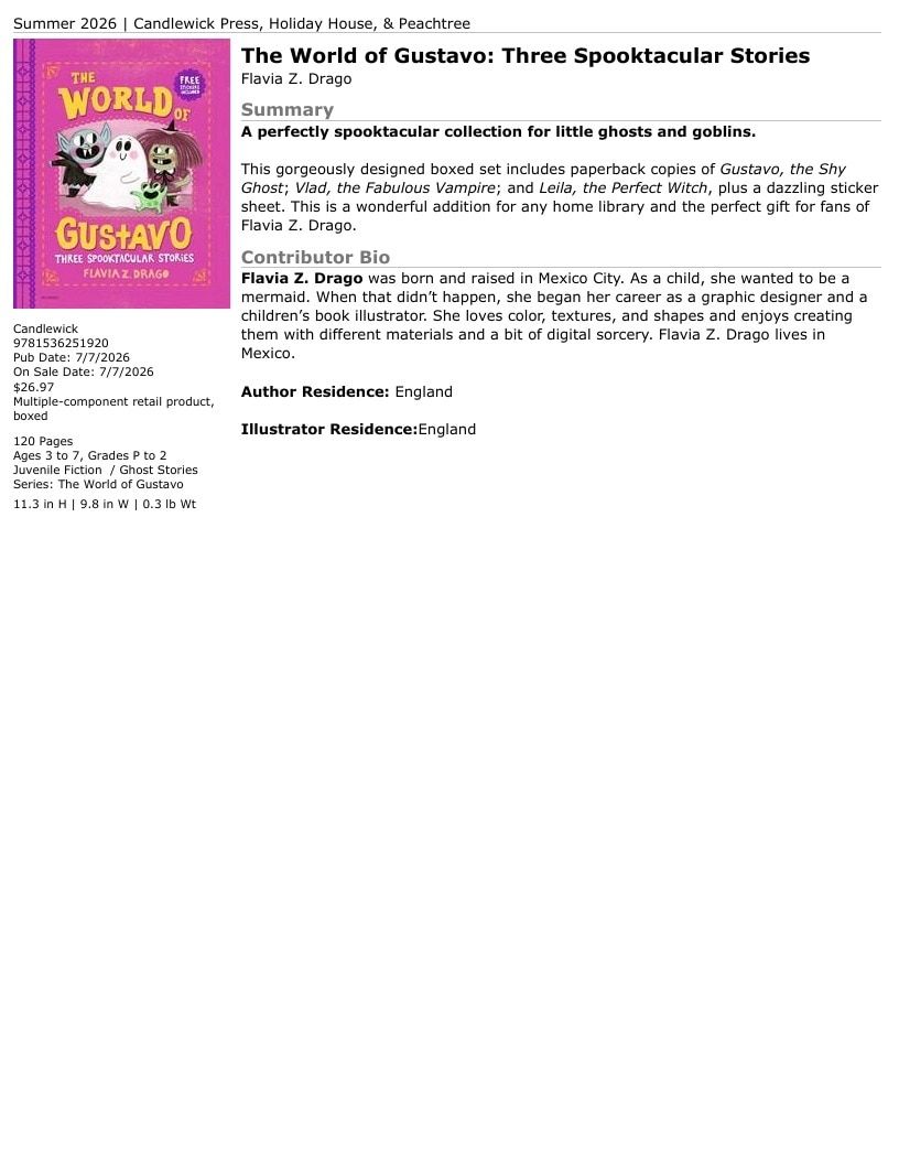 Candlewick Press Summer Books Catalog Weekly Ad January 1 - December 31, 2026