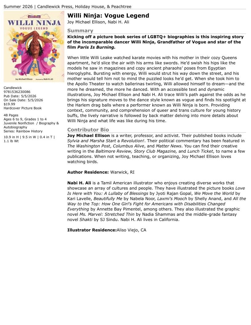 Candlewick Press Summer Books Catalog Weekly Ad January 1 - December 31, 2026